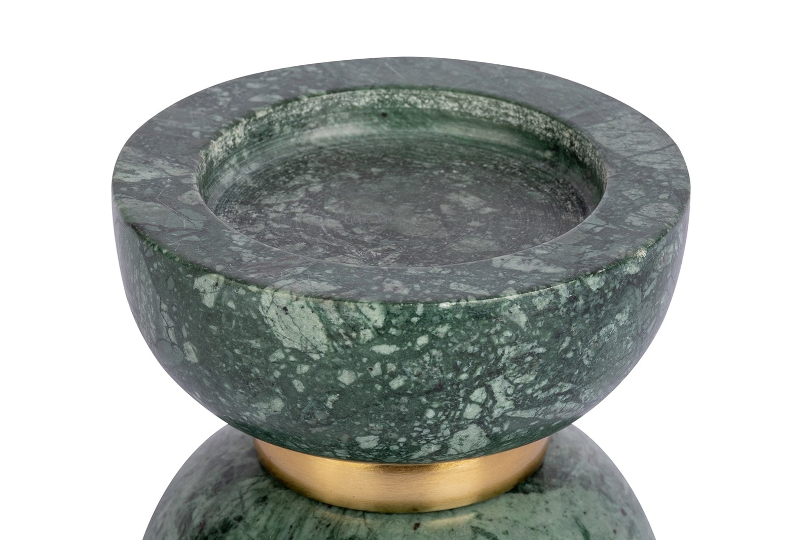 Kayoom Kerzenhalter »Kerzenhalter Satori 125« Dekorative Kerzenhalter aus Marmor mit Metall-Ring