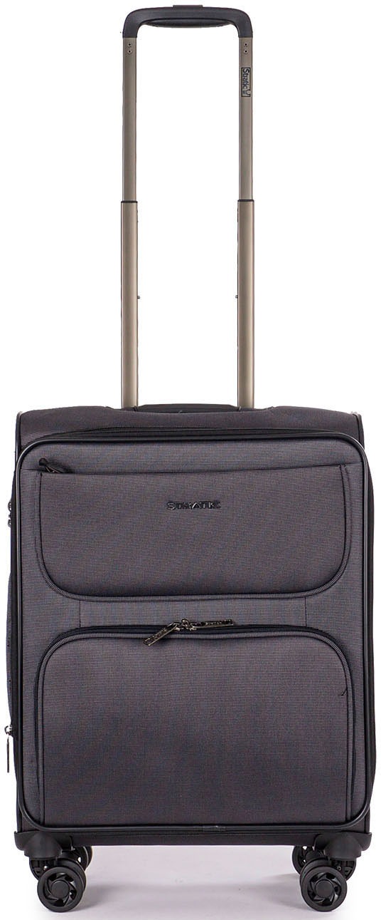 Stratic Weichgepäck-Trolley »Bendigo Light + S, black«, 4 Rollen, mit NFC-Chip kaufen