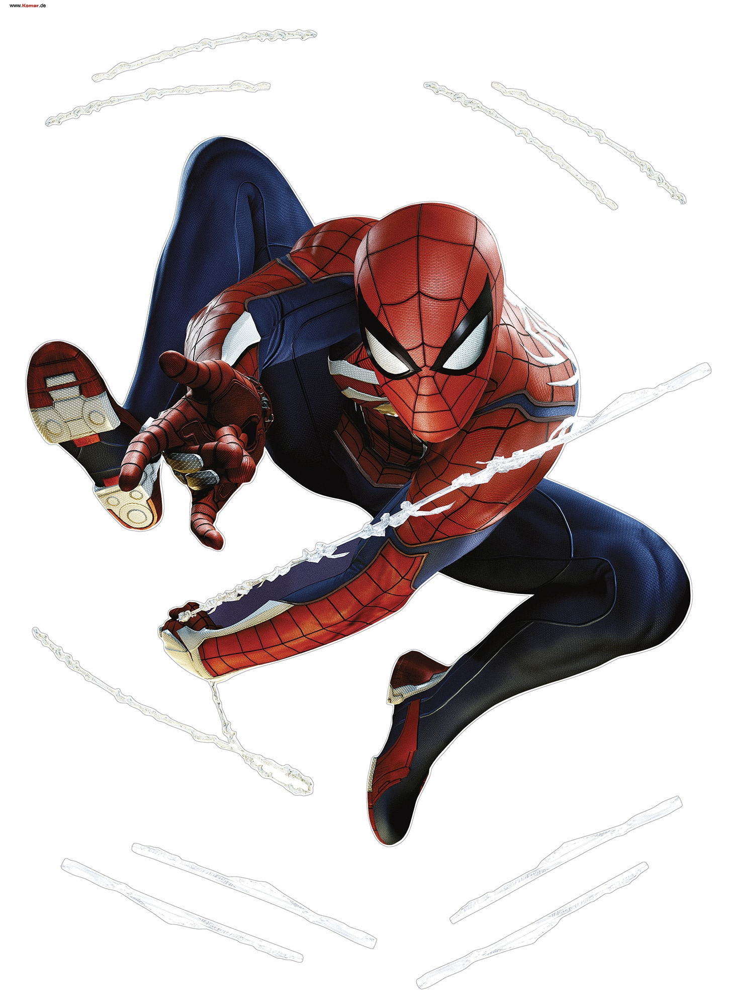 Komar Wandtattoo »Marvel Spider-Man Night«, (1 St.), 50 x 70 cm (Breite x Höhe) - Kinderzimmer, Wandsticker