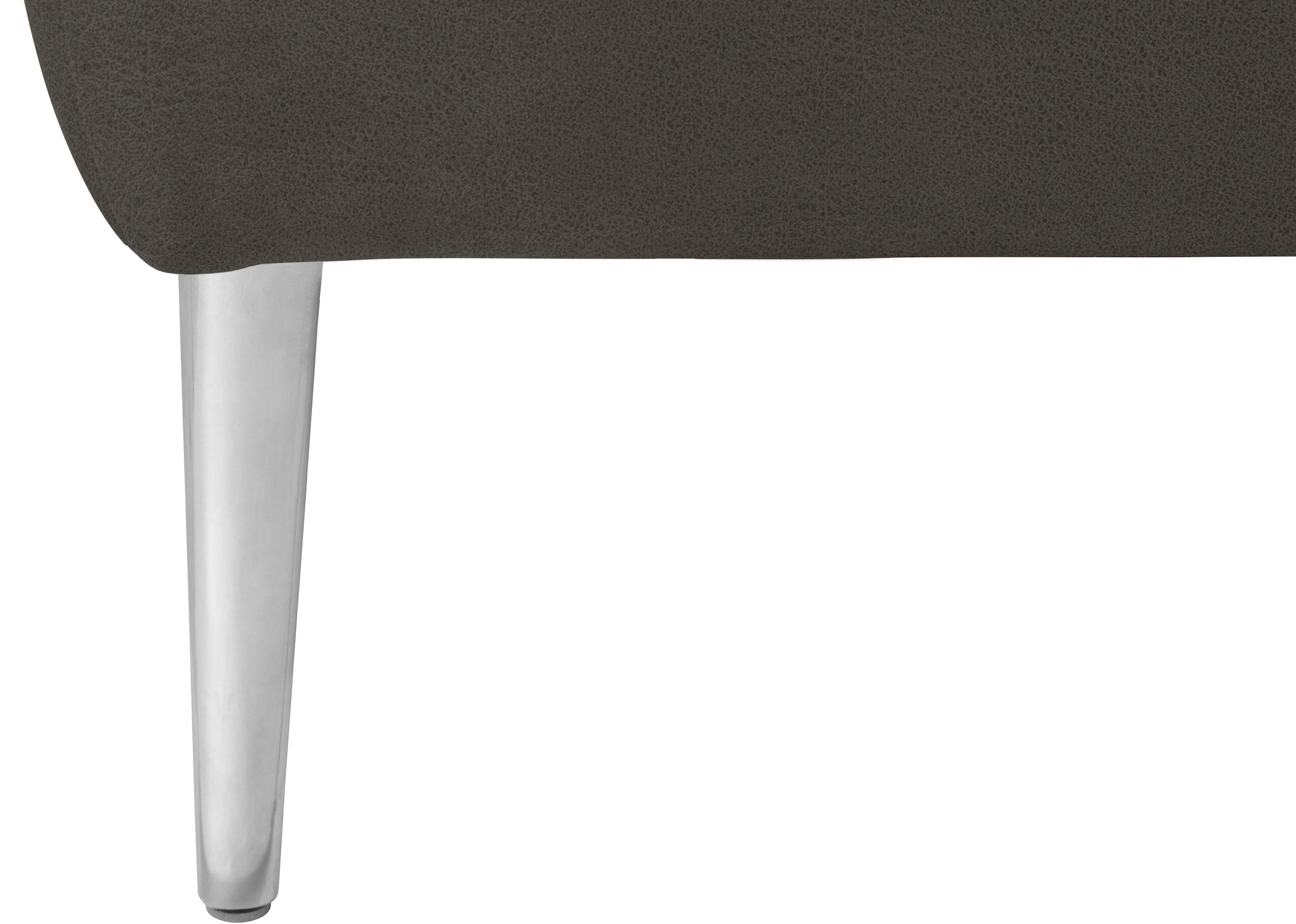 W.SCHILLIG 2-Sitzer »enjoy&MORE« mit Sitztiefenverstellung, Füße silber matt, Breite 202 cm