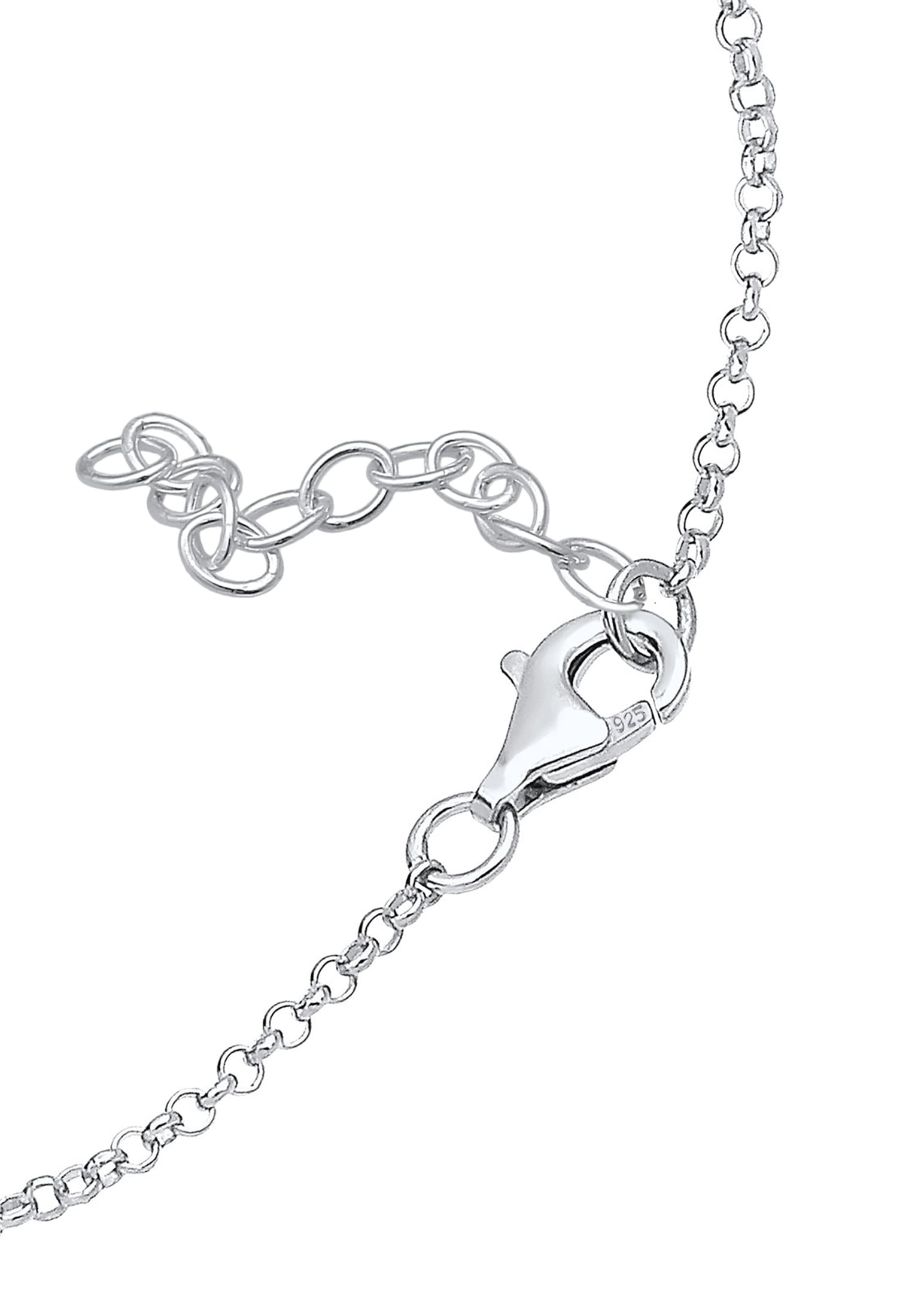 Elli Armkette »Armband Hamsa Hand der Fatima Kristalle 925 Silber«