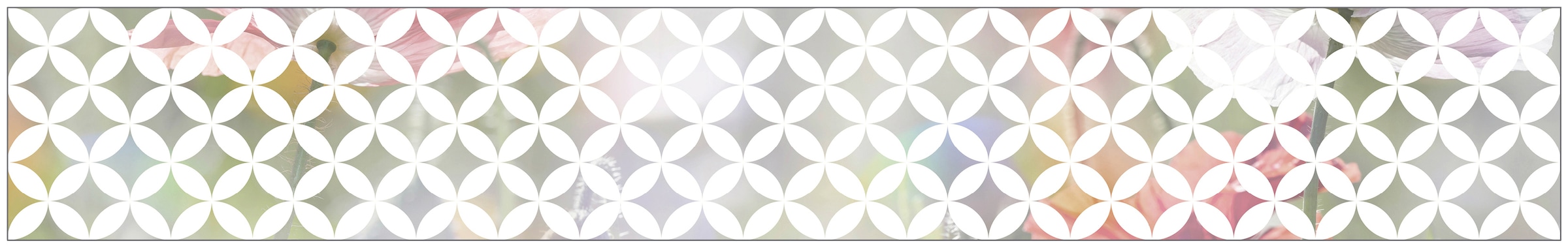 MySpotti Fensterfolie »Look Chadi white«, halbtransparent, glattstatisch  haftend, 200 x 30 cm, statisch haftend kaufen | UNIVERSAL