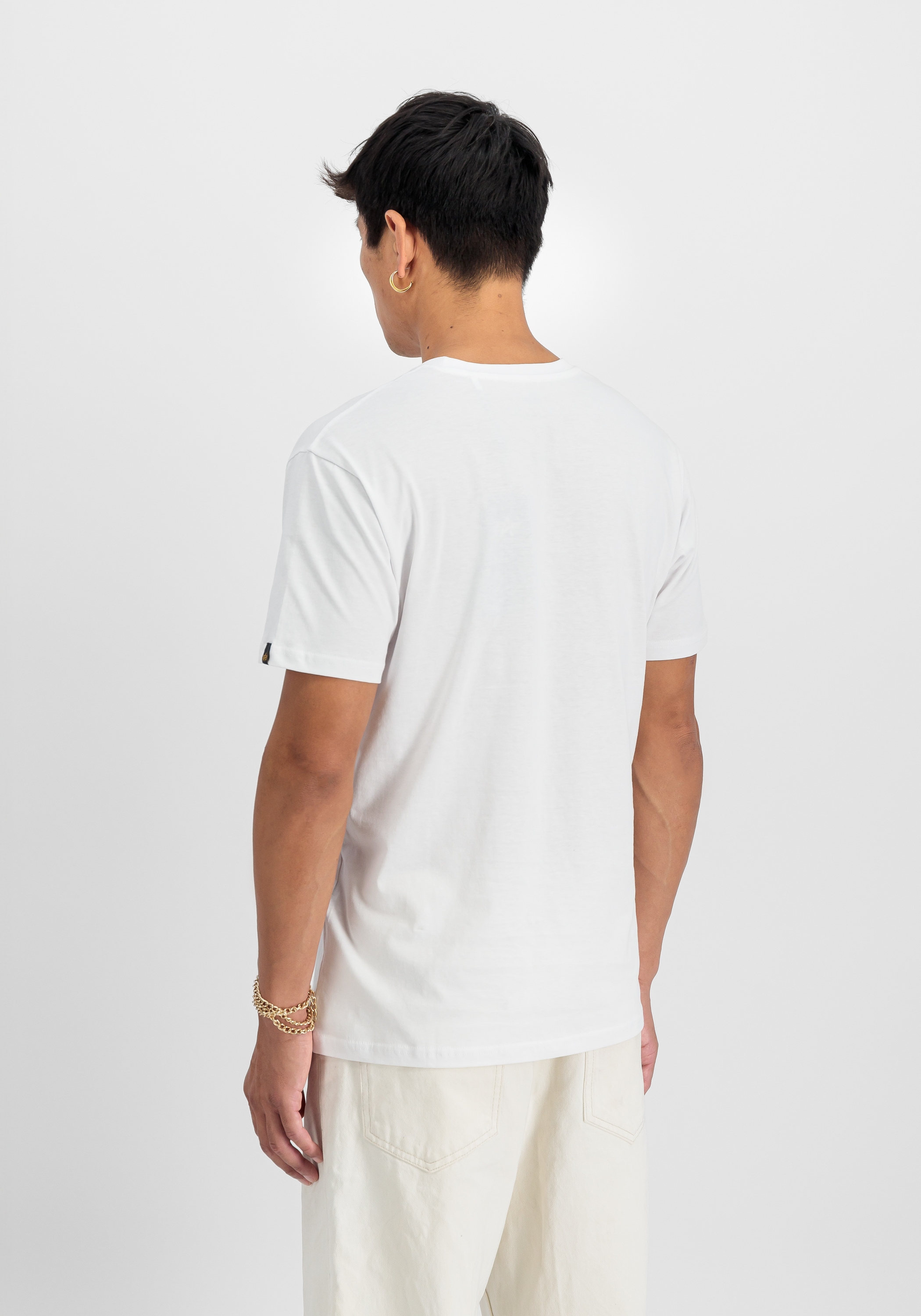 Alpha Industries T-Shirt »Alpha Industries Men - T-Shirts Basic Mid Logo TPU T-Shirt«