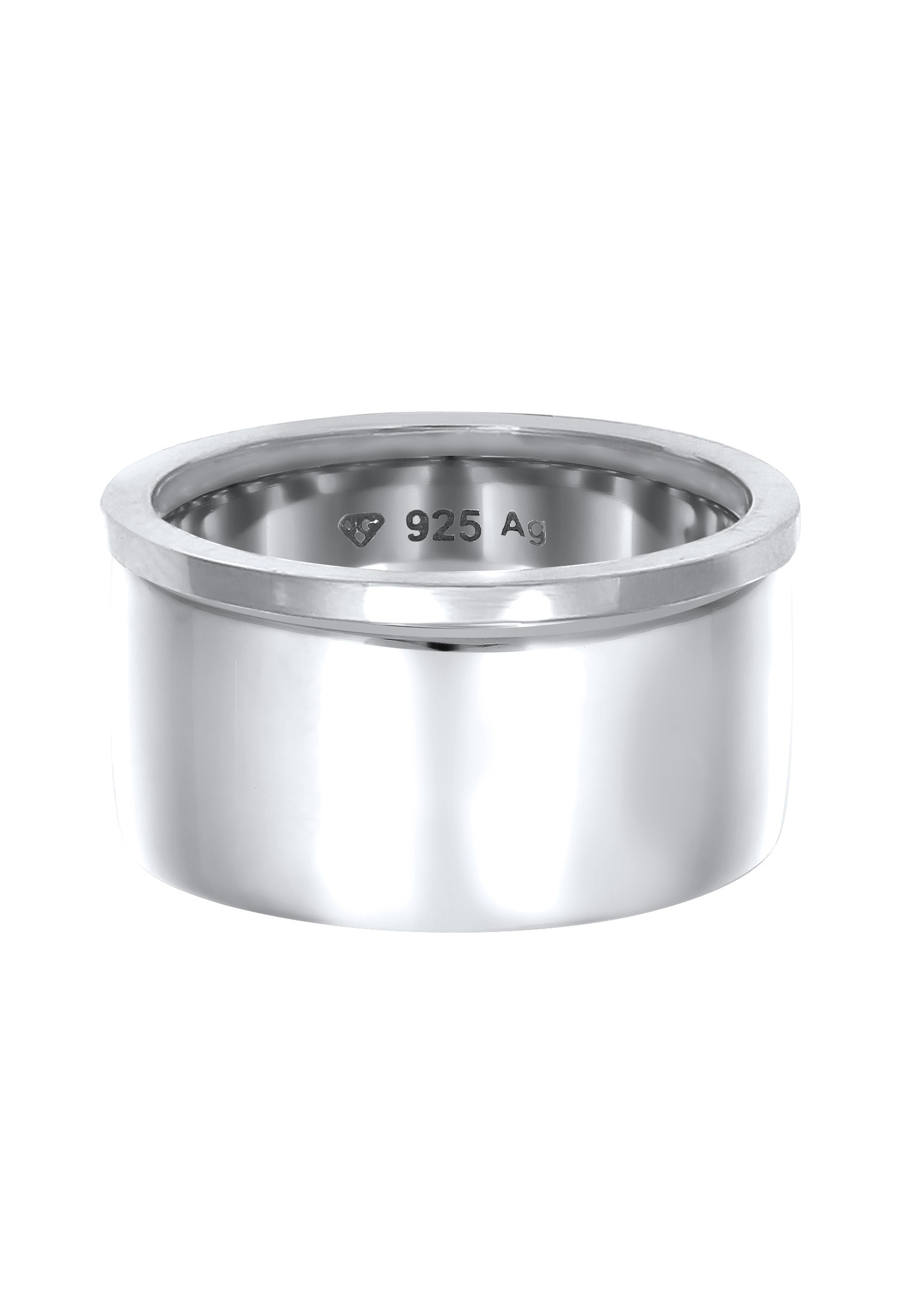 Elli Ring-Set »Ring Bandring Stacking Breit Schmal Basic 2er Set 925 Sterling Silber«