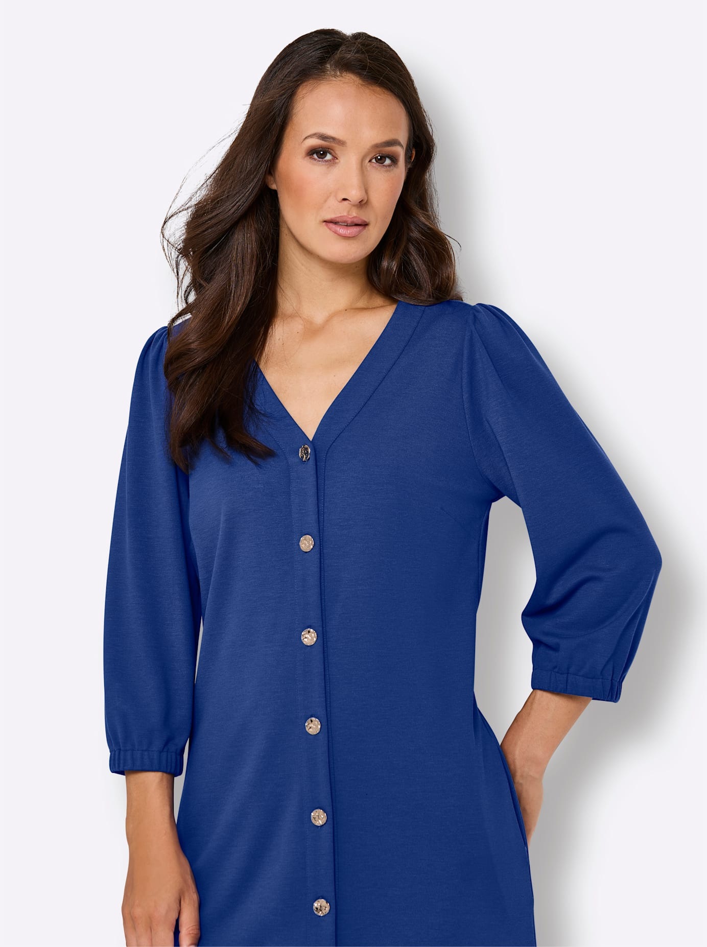 CREATION L PREMIUM Sommerkleid »Seiden-Viskose-Mix-Kleid«