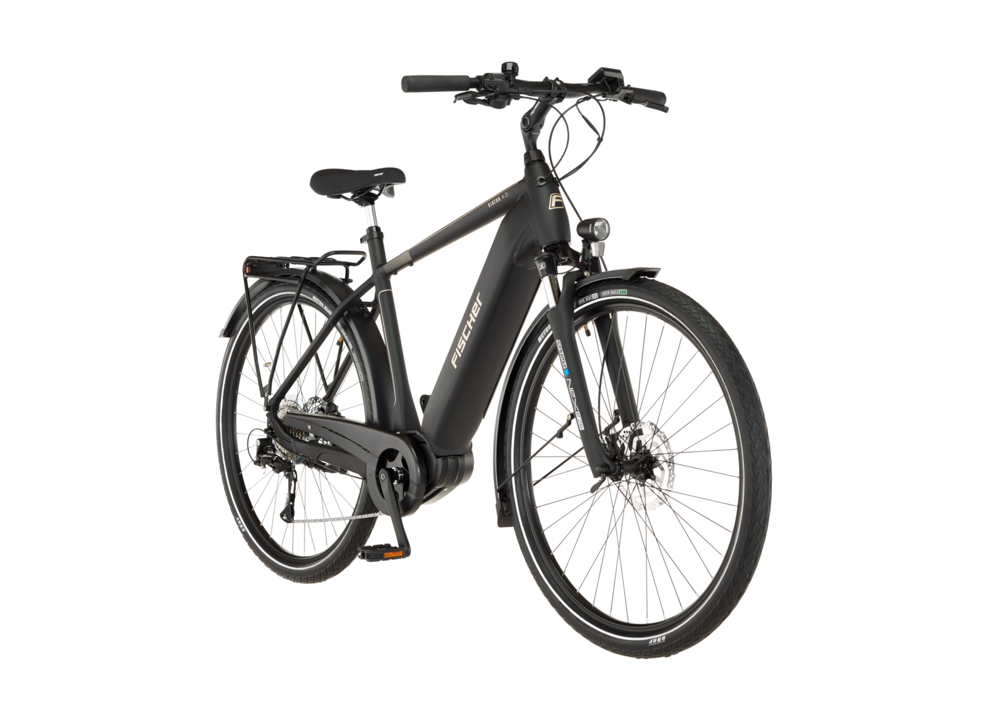 FISCHER Fahrrad »VIATOR 4.2i 630 55 ACTIVE« 9 Gang Shimano Mittelmotor