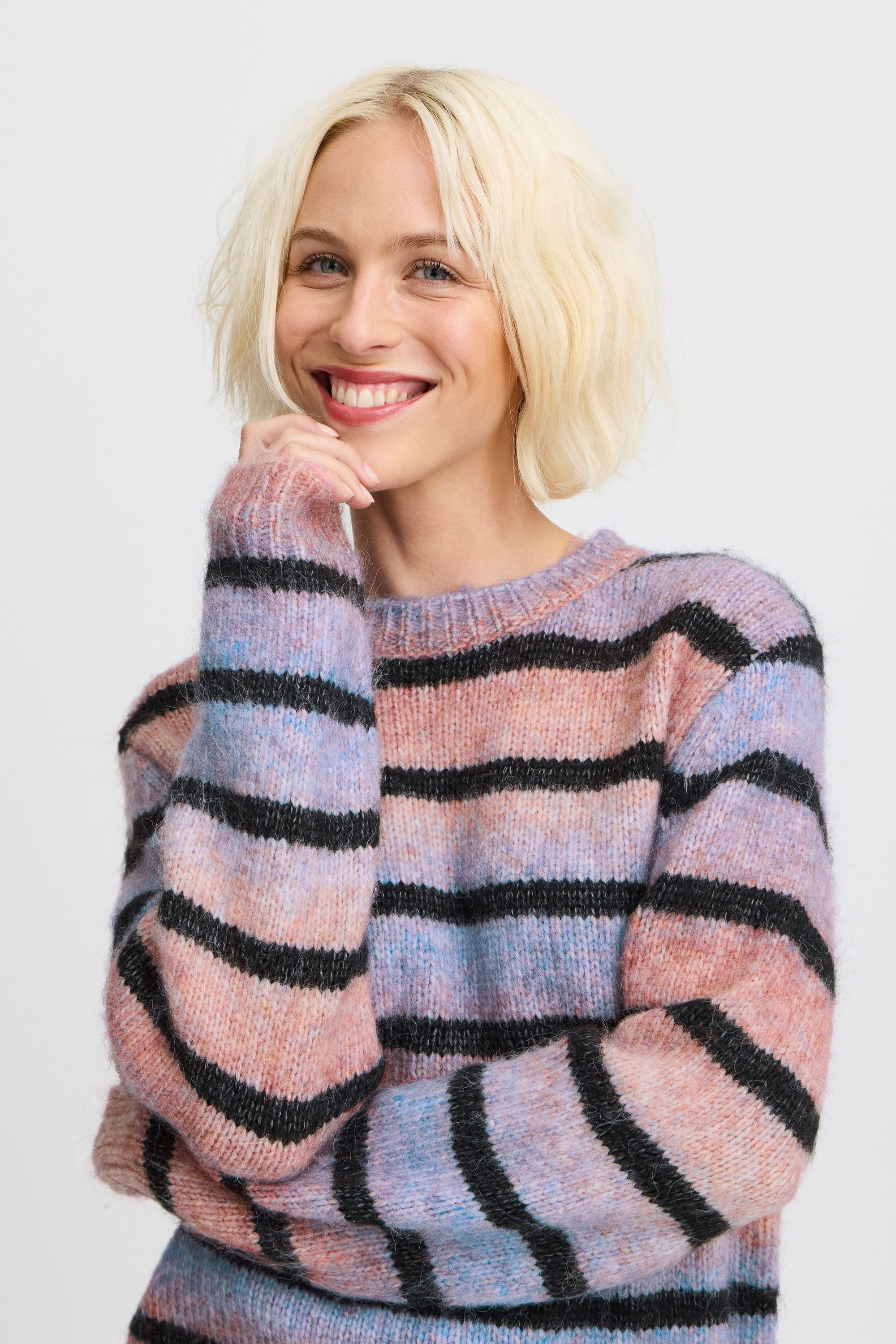 Pulz Jeans Strickfleece-Pullover »Strickpullover PZMARINA Pullover«