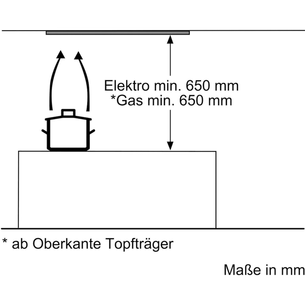 BOSCH Deckenhaube »DHL555BL«