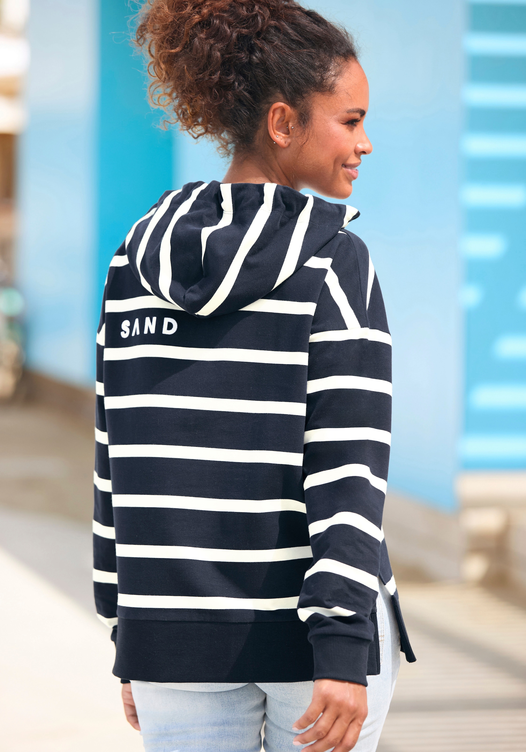 Elbsand Kapuzensweatshirt »Marvi«, mit Logoprint
