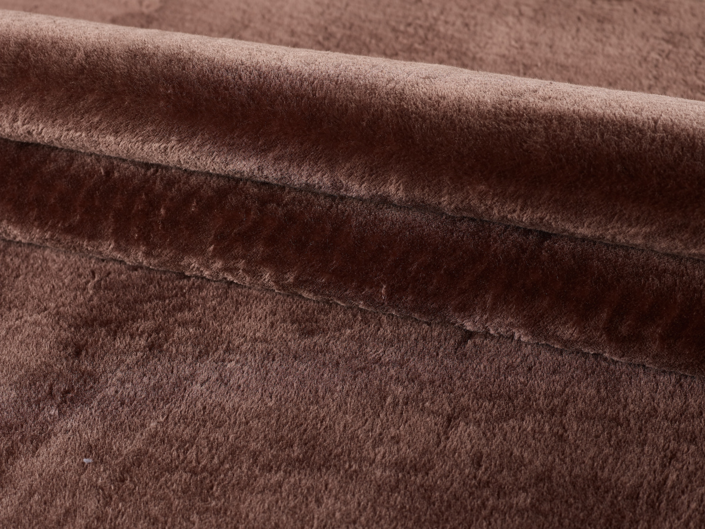 Ayyildiz Teppiche Teppich »CATWALK 2600«, rechteckig, 25 mm Höhe, Besonders weich / Soft Flor / waschbar, Kaninchenfell Haptik