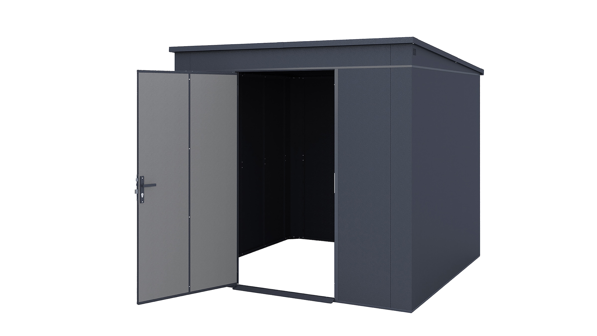 weka Gerätehaus »Gary 6« Metall pulverbeschichtet, Größe 6