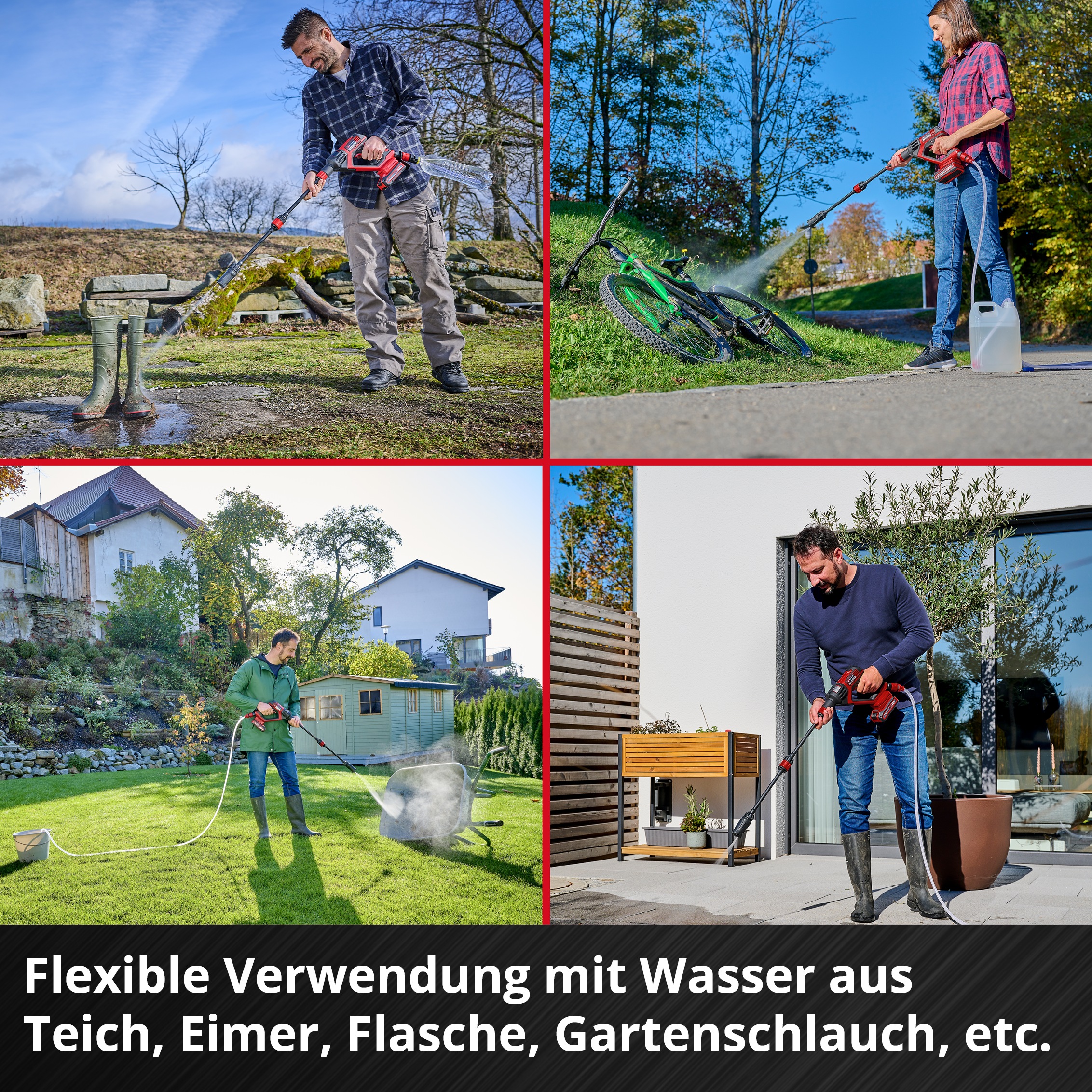 Einhell Akku-Druckreiniger »Hypresso 18/24-1« inkl. Akku 18V/2,5Ah und Ladegerät