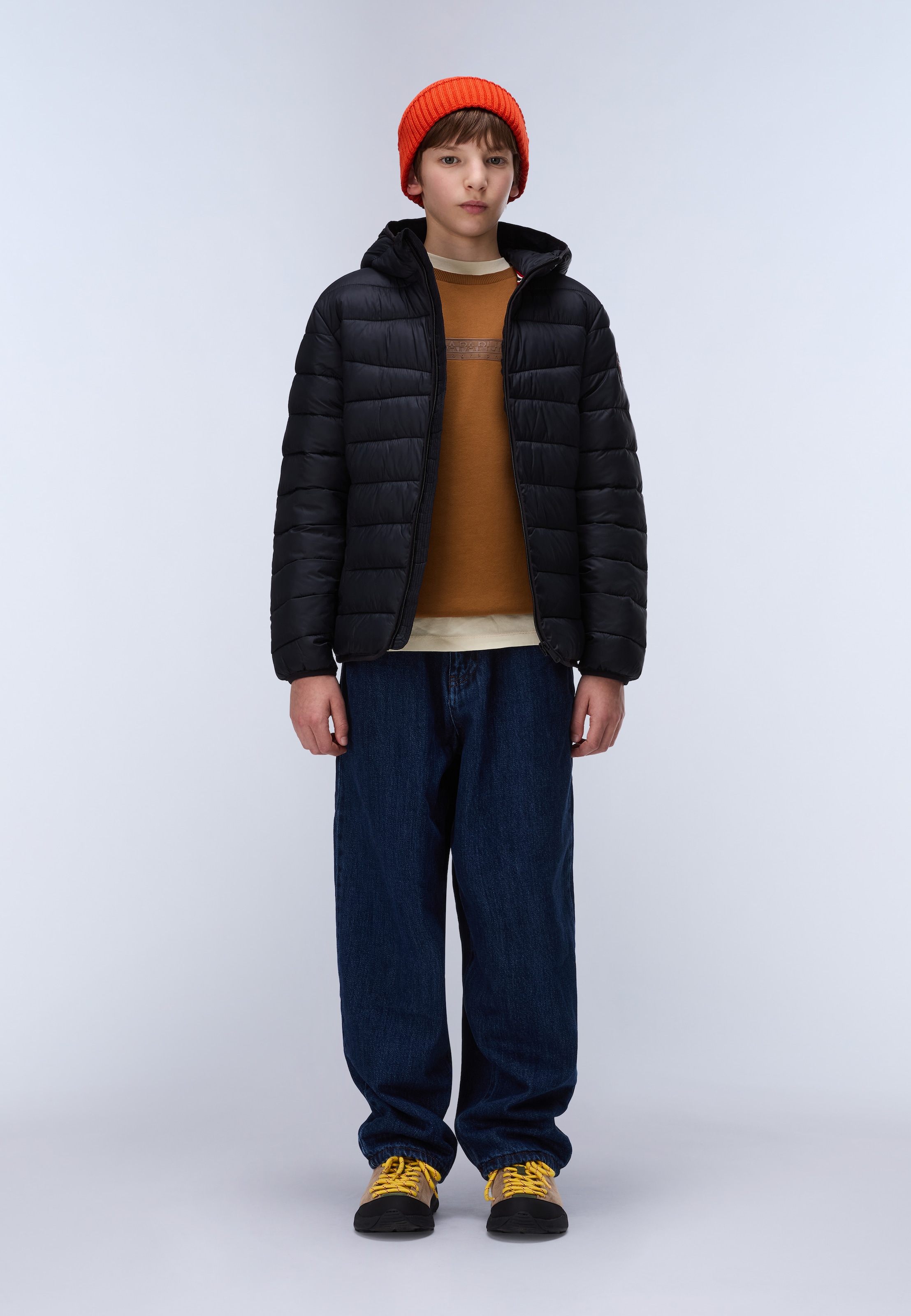Napapijri Steppjacke »K AERONS H 3 BLACK BEAUTY« für Kinder von 10 bis 16 Jahren