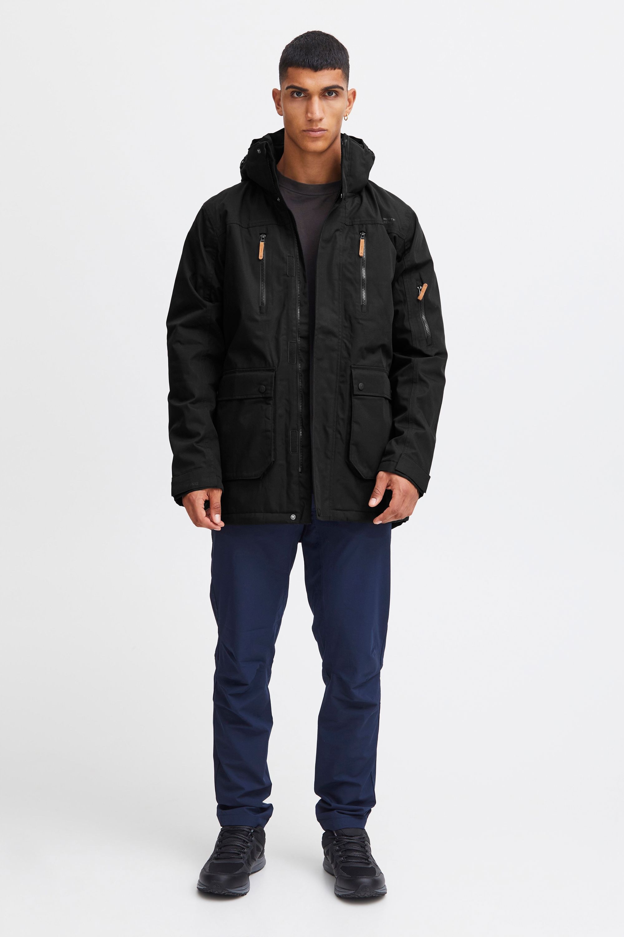 North Bend Outdoorjacke »Outdoorjacke NBWan M W-PRO 10.000 mit wasserdichter Beschichtung«, mit Kapuze