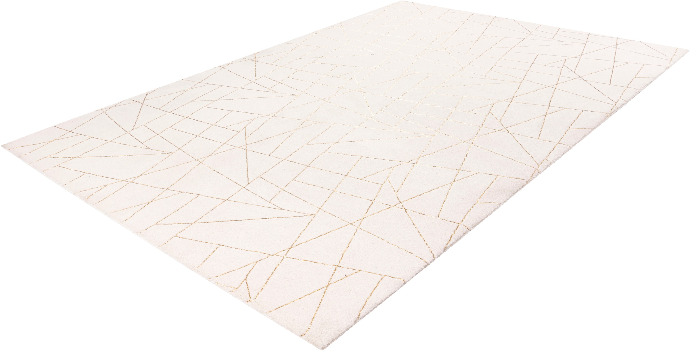 me gusta Teppich »Bijou 125« rechteckig 20 mm Höhe Glanz Effekt, weicher Flor, Wohnzimmer, Schlafzimmer