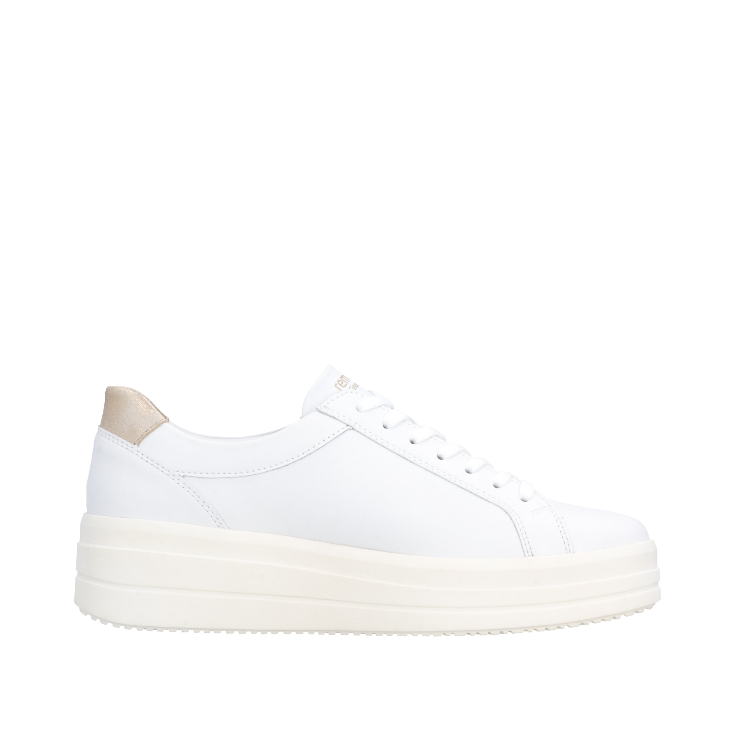 Remonte Plateausneaker  Halbschuh, Schnürschuh mit Perforation und seitlichem Reißverschluss