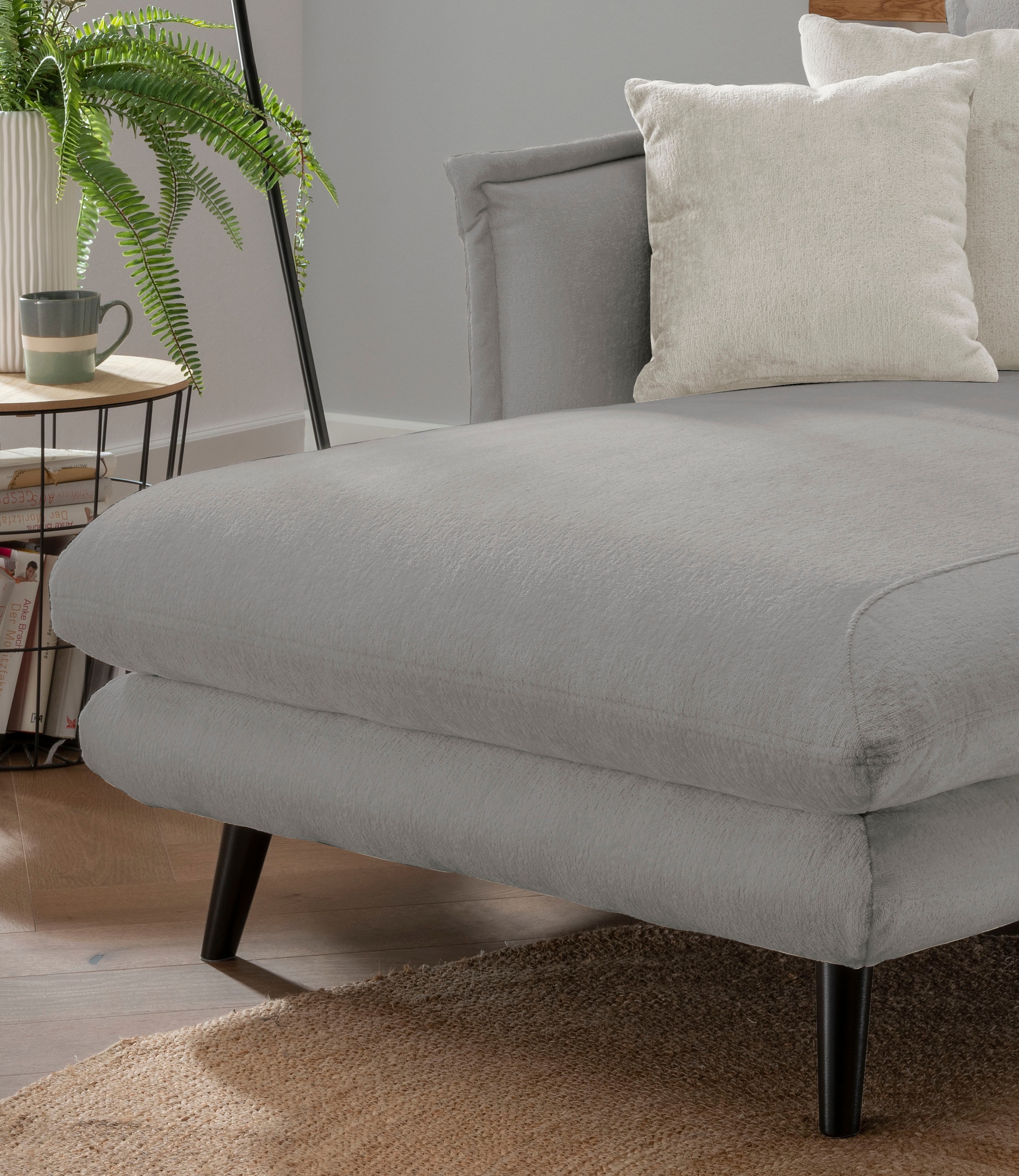 Home affaire Loveseat »Lazio« moderner Sessel mit einer bequemen Polsterung, 2 Stk. Zierkissen