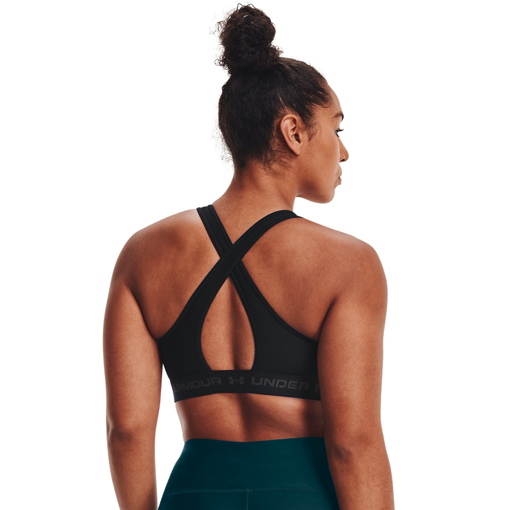 Under Armour® Sport-BH »CROSSBACK MID BRA« 1 Stk. elastischer Materialmix mit 13% Elasthan, leichtes Tragegefühl