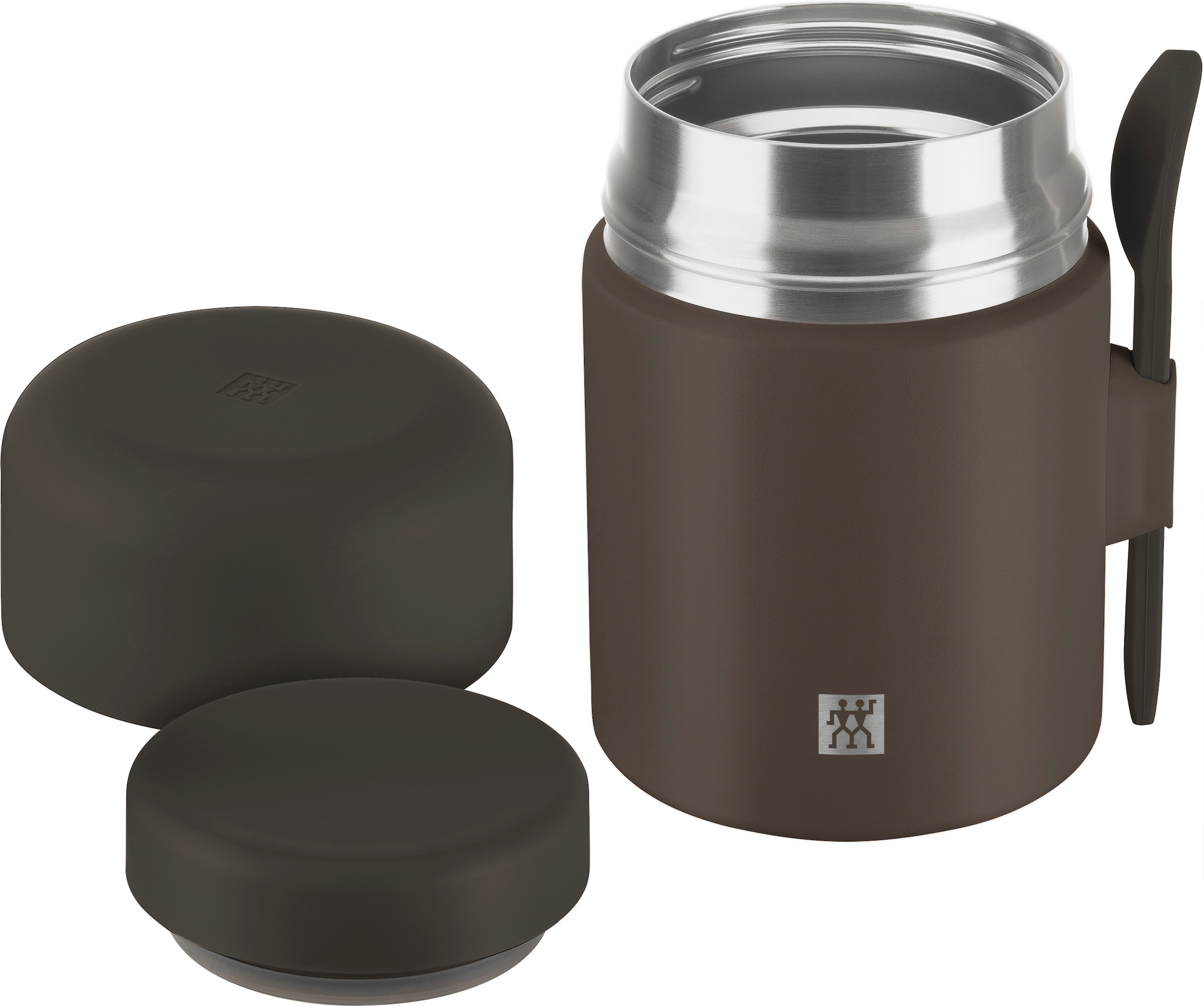 Zwilling Thermobehälter »Thermo Plus« Auslaufsicher, Doppelwandisolierung, mit Löffel, Edelstahl