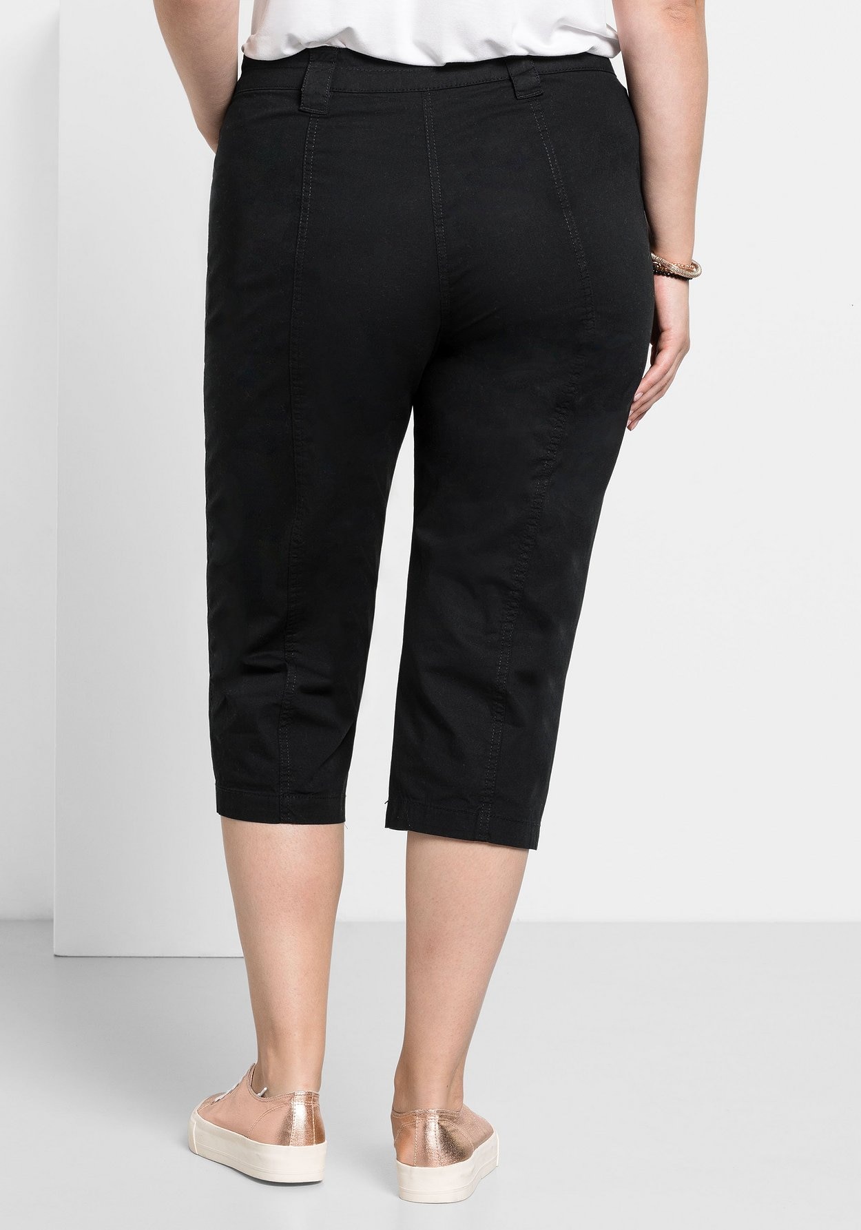 Sheego 3/4-Hose »3/4-Hose Mit Krempelfunktion«