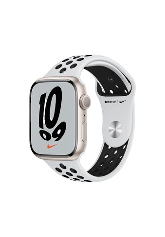 Apple Smartwatch »Nike Series 7, GPS, Aluminium-Gehäuse, 45mm«, (Watch OS 8) kaufen