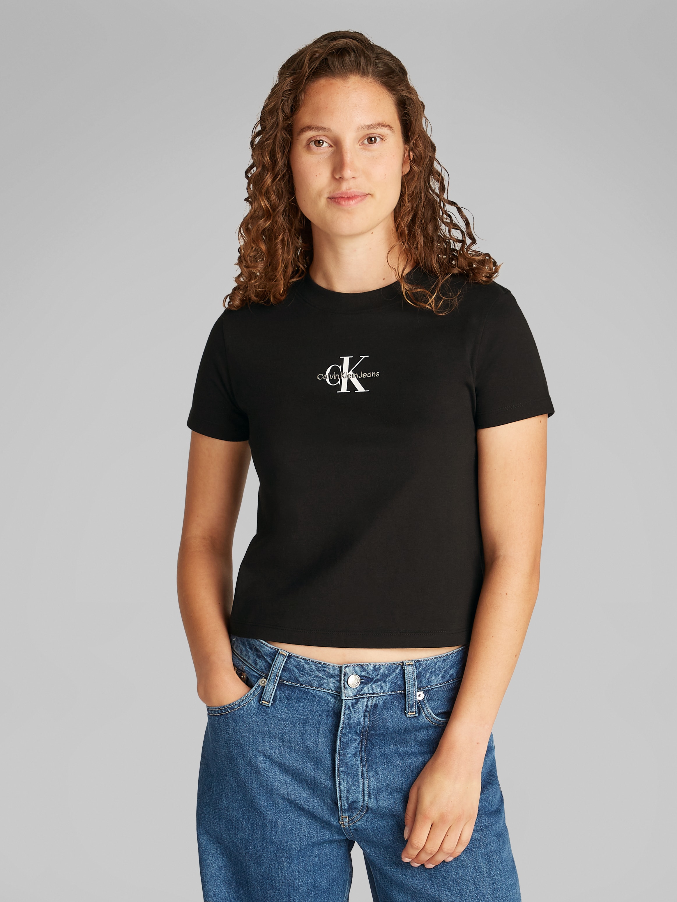 Calvin Klein Jeans T-Shirt »MONOLOGO BABY TEE«, mit Logo