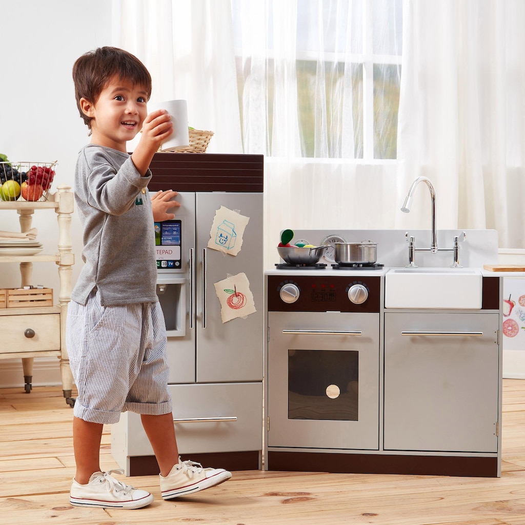 TEAMSON™ KIDS    Spielküche »Kinderküche, Espressofarben«