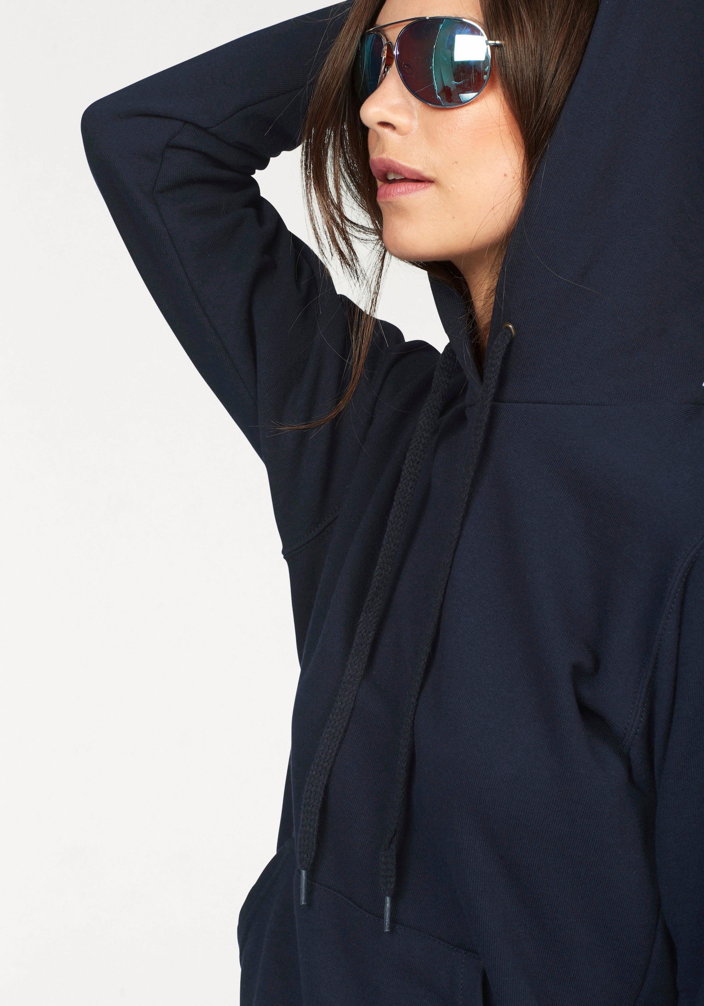 Fruit of the Loom Kapuzensweatshirt »Classic hooded Sweat Lady-Fit« mit Kängurutaschen