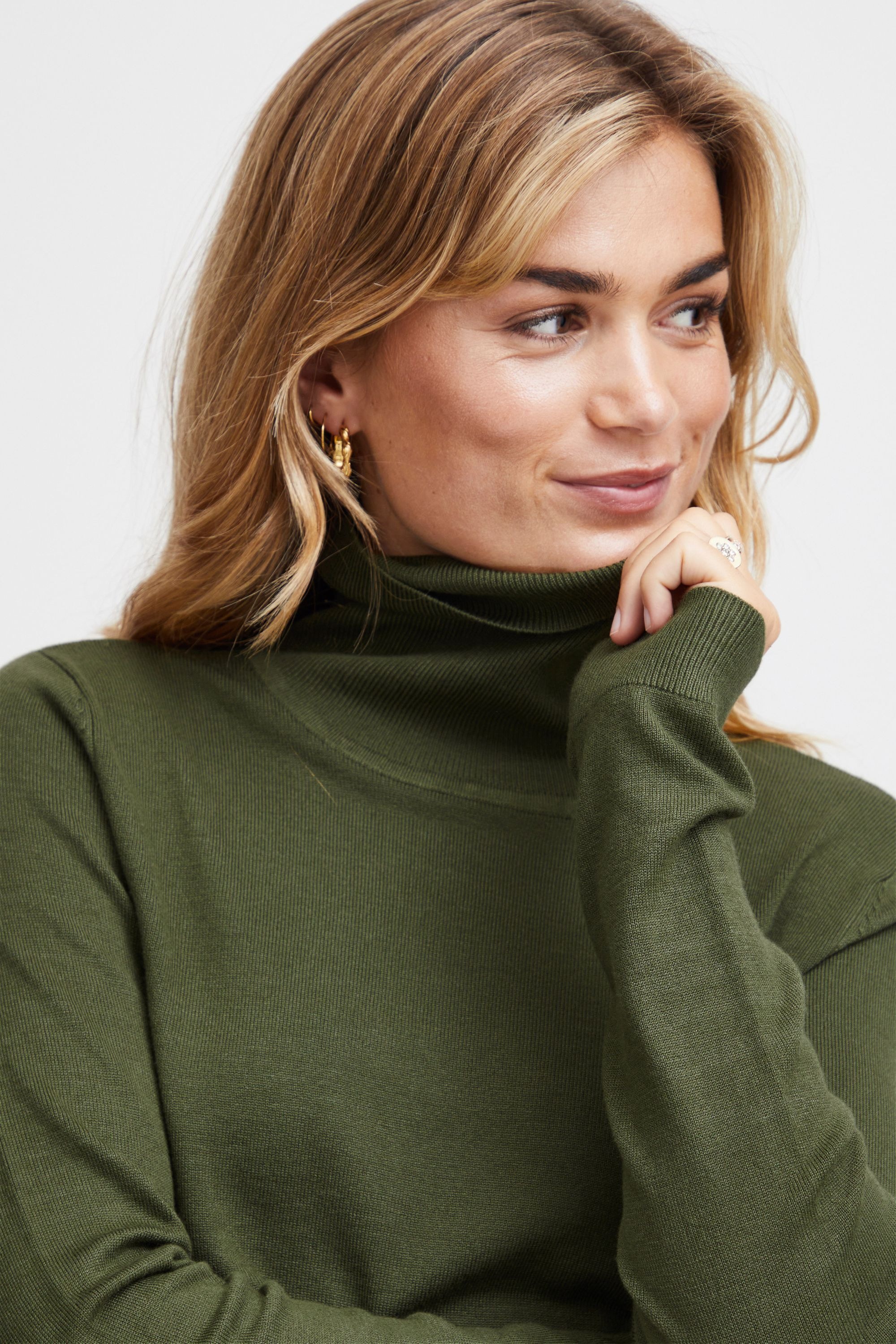 fransa Strickpullover »Strickpullover FRBlume«
