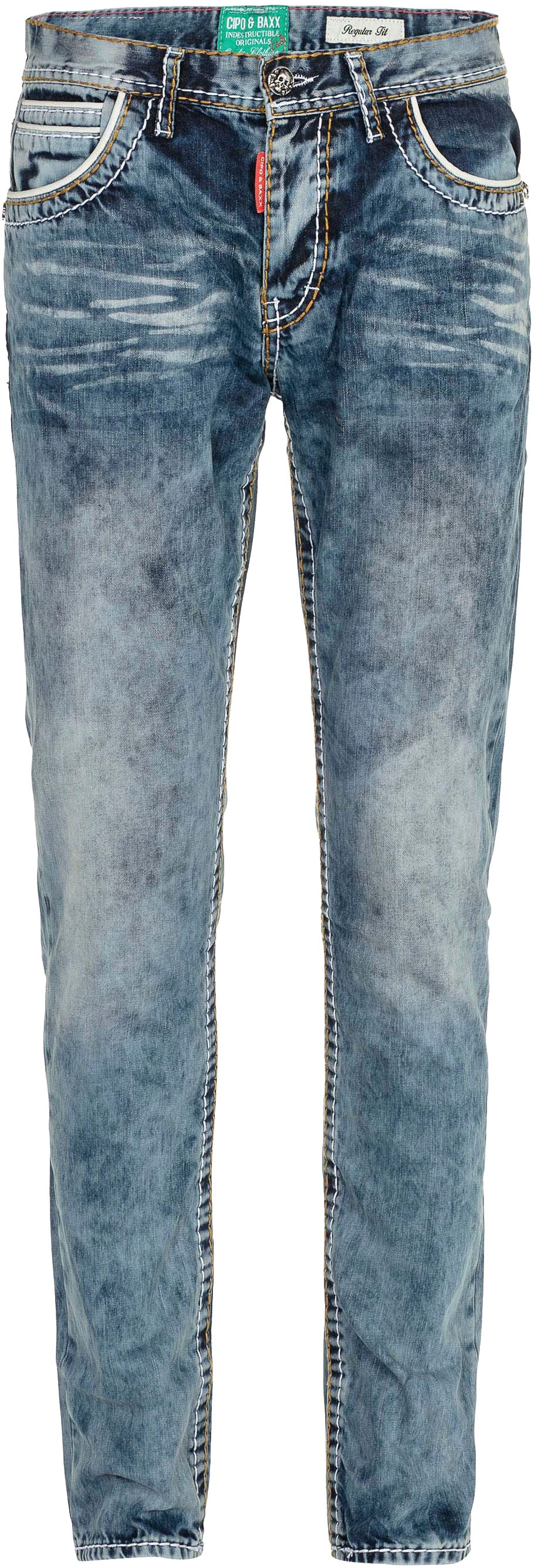 Cipo & Baxx Straight-Jeans