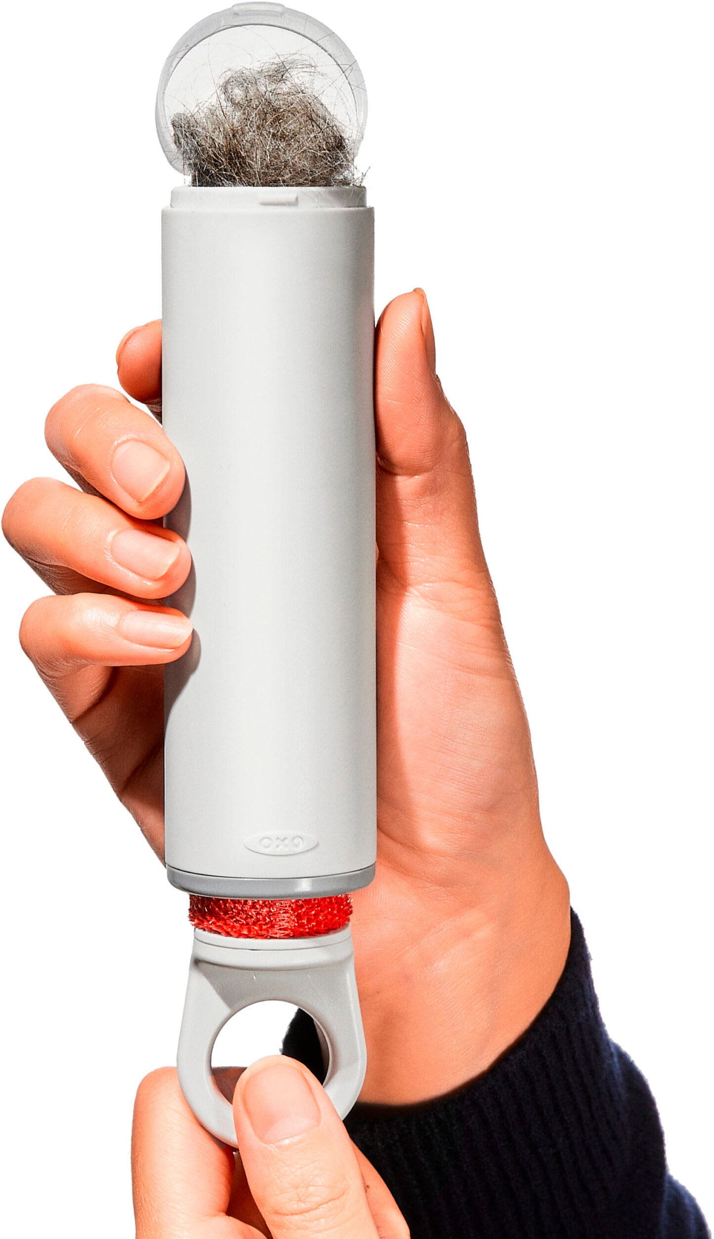 OXO Good Grips Fusselbürste, wiederverwendbar, Perfekt zum Entfernen von Katzen- und Hundehaaren