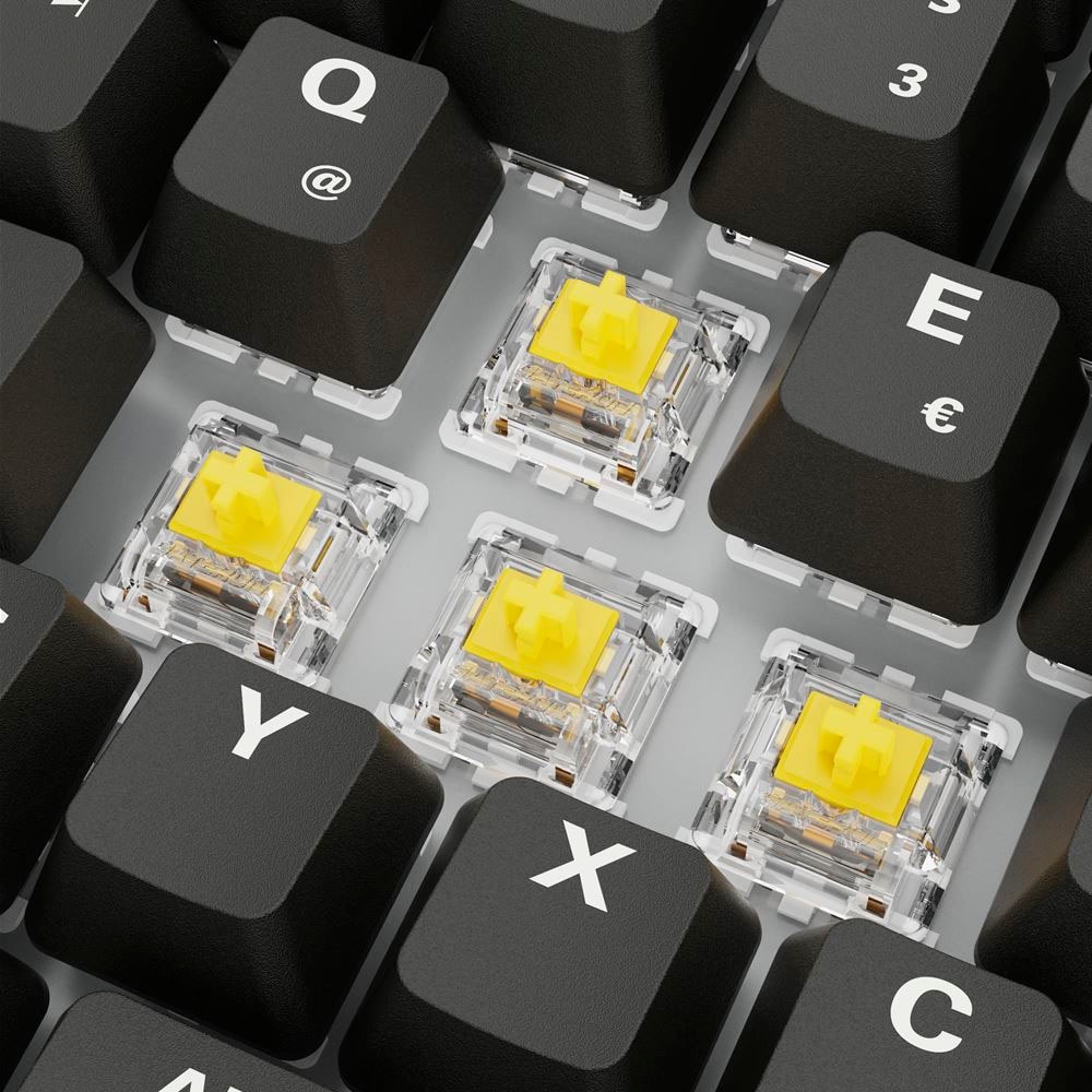 Sharkoon Gaming-Tastatur »SKILLER SGK50 S3«, (Fn-Tasten-Licht-Bewegungs-Sensor-Makrotasten-Profil-Speicher-USB-Anschluss-Gaming-Modus)