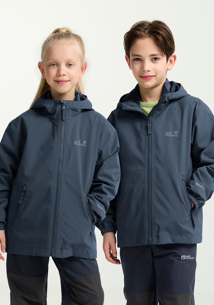 Jack Wolfskin 3-in-1-Funktionsjacke »HYBRID 3IN1 JACKET K« 3in1, wasserdicht, Übergangsjacke/Winterjacke