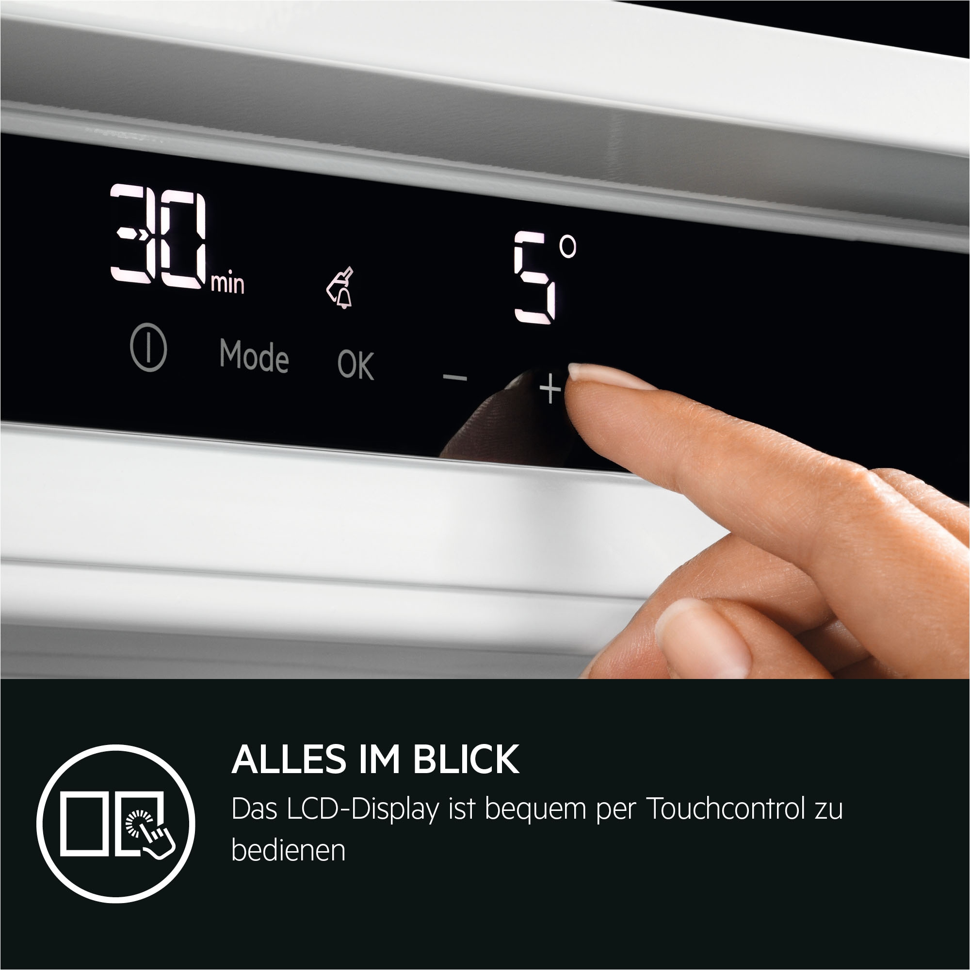 AEG Einbaukühlschrank 6000 »TK6DS181DC 923584343« 176,9 cm hoch 55,7 cm breit DynamicAir: Für gleichmäßige Kälteverteilung