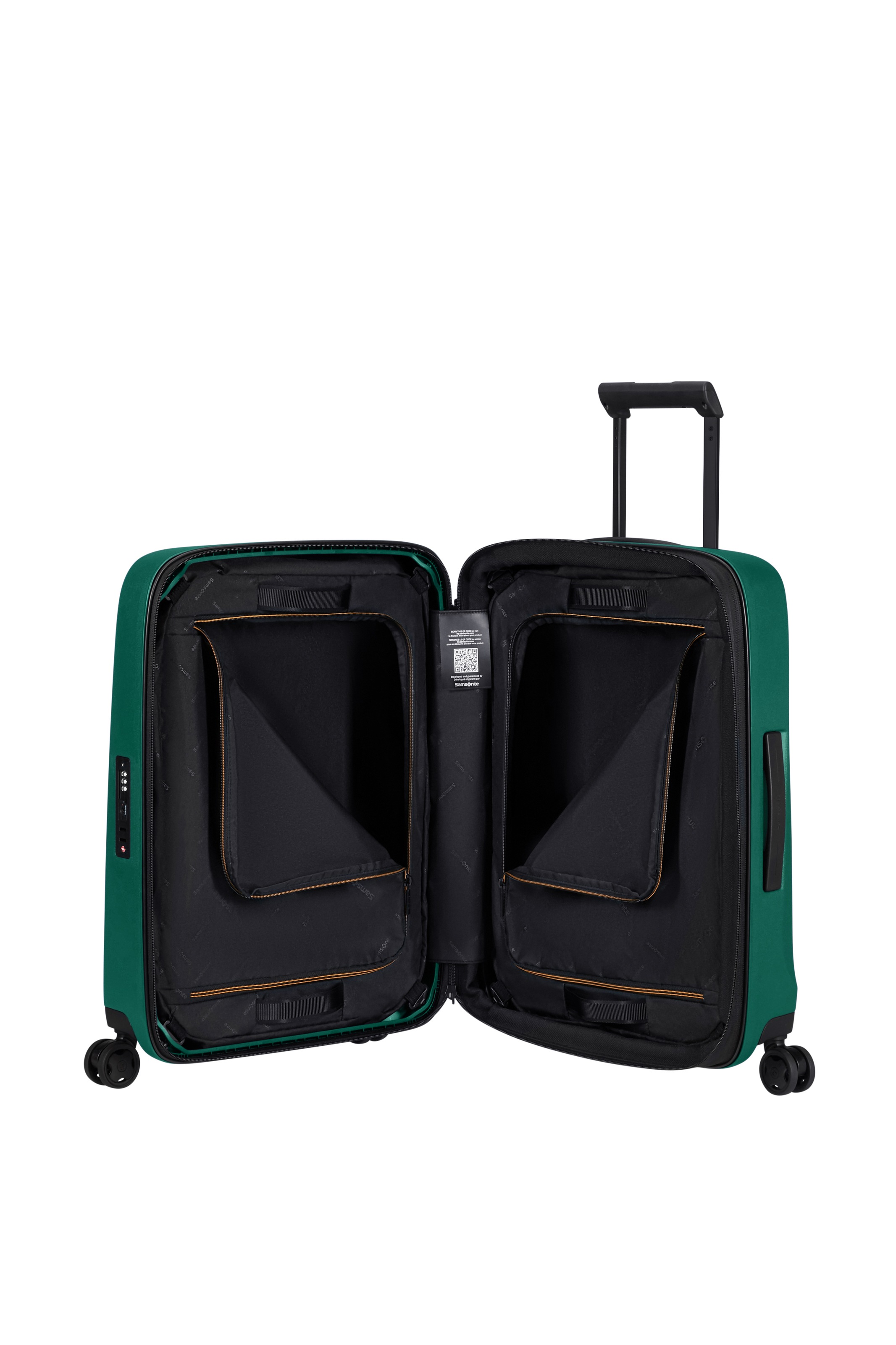 Samsonite Hartschalen-Trolley »ESSENS ZIP« 50 l 4 Rollen Reisekoffer Hartschalenkoffer für Flugreisen Volumenerweiterung