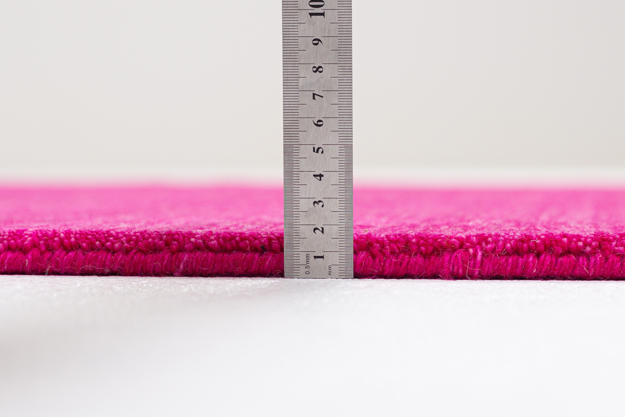 OTTO home Wollteppich »Karchau« rechteckig 13 mm Höhe Handweb Teppich, meliert, reine Wolle, handgewebt, brilliante Farben