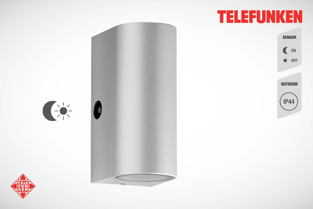 Telefunken LED Außen-Wandleuchte »CARPI«