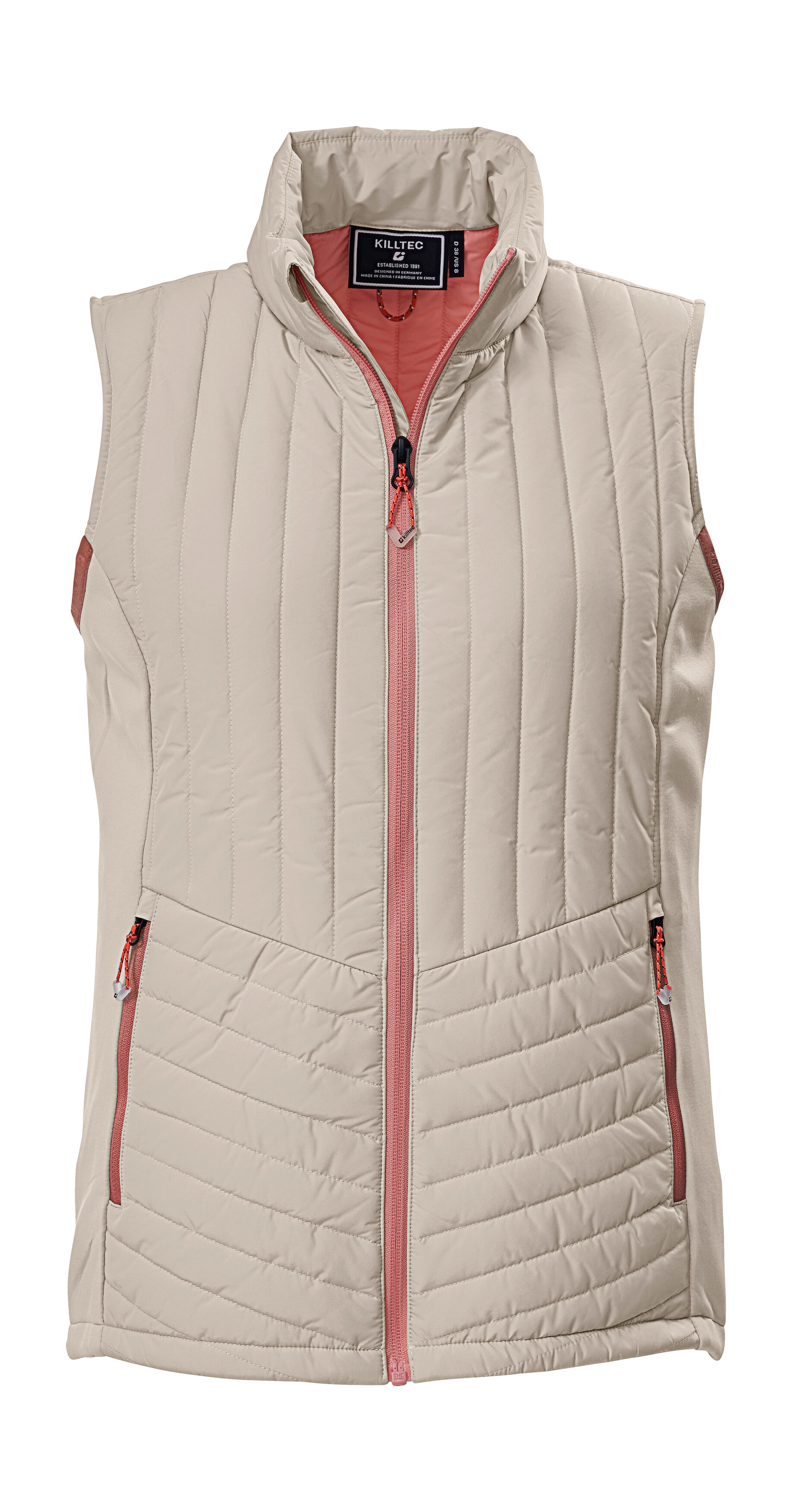 Killtec Funktionsweste »KOS 70 WMN VST« Hybridweste, wasserabweisend, leicht gefüttert