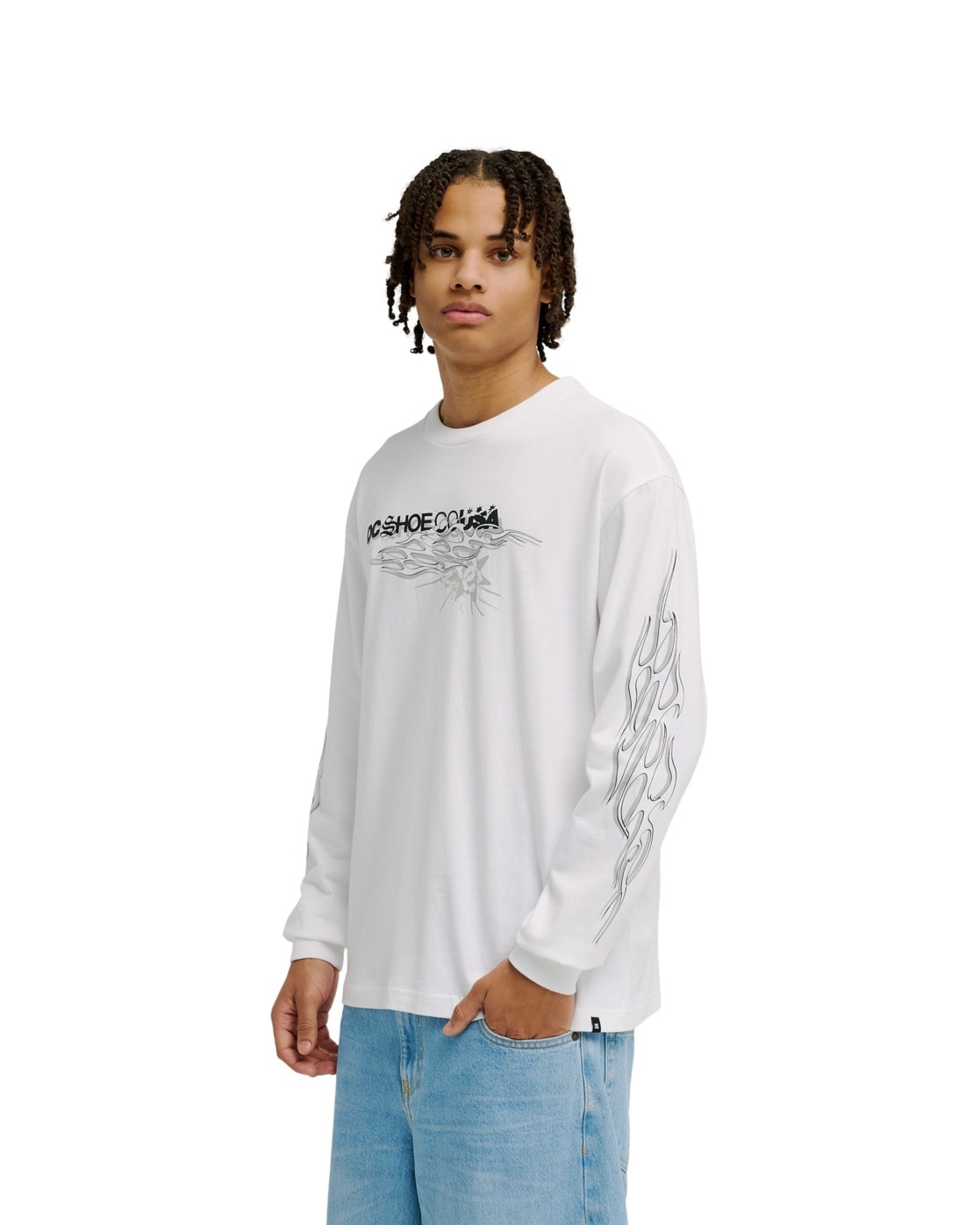 DC Shoes Langarmshirt »DC Side Flame«