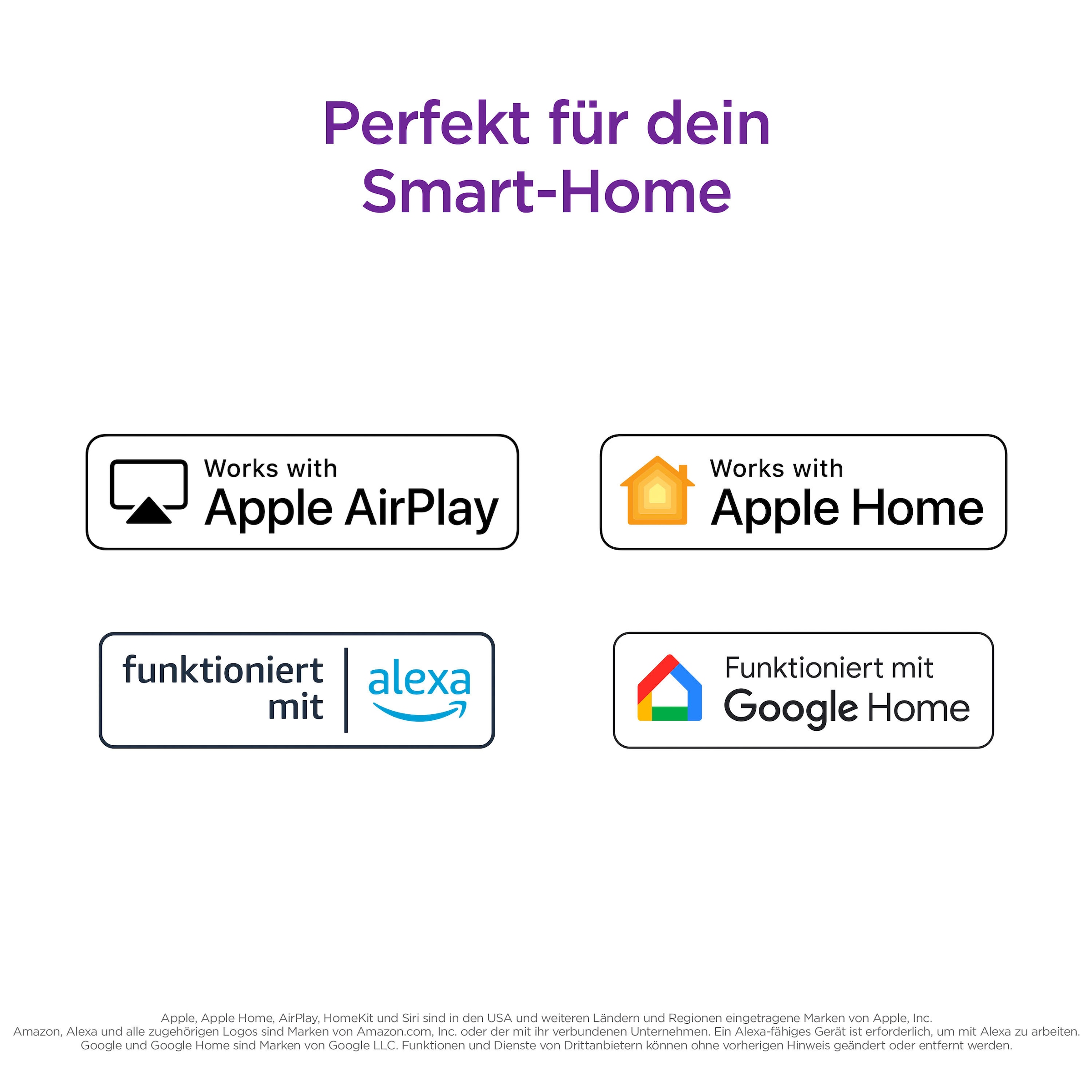 Sharp LED-Fernseher »1T-C32FDx«, HD-ready, Smart-TV, Roku TV nur in Deutschland verfügbar, Rahmenlos, HDR10, Dolby Digital