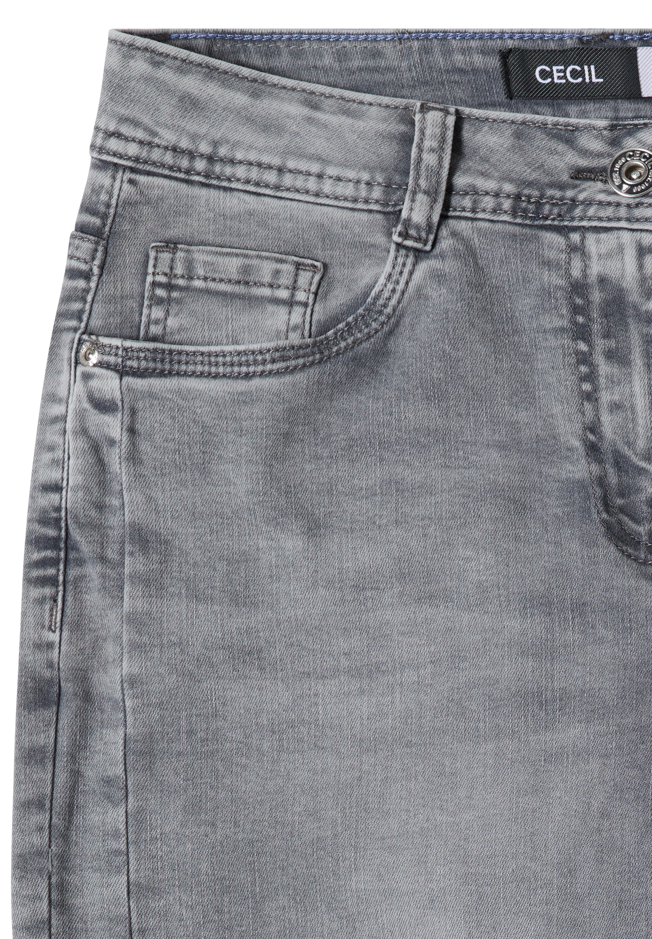 Cecil Loose-fit-Jeans »Style Scarlett« Barrel Leg mit Stretch