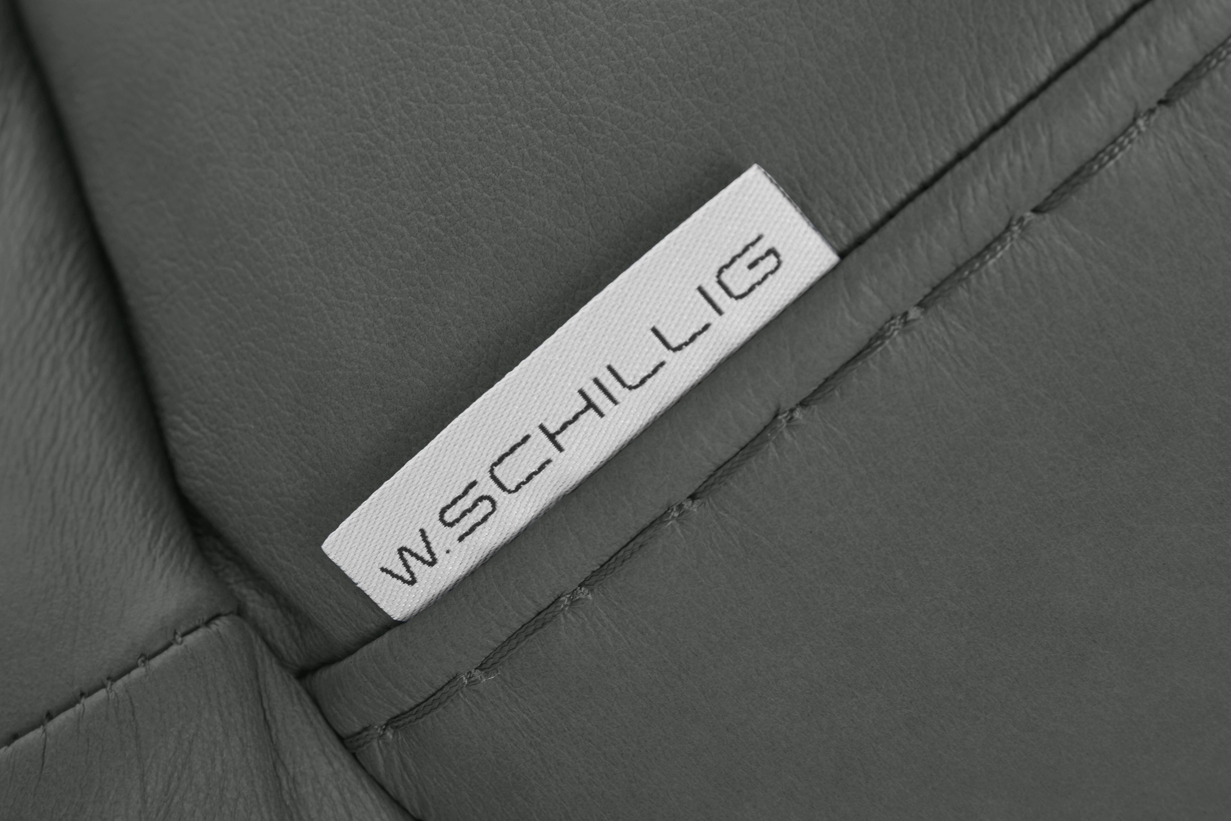 W.SCHILLIG 2,5-Sitzer »montanaa«, mit Metallkufen in Silber matt, Breite 232 cm