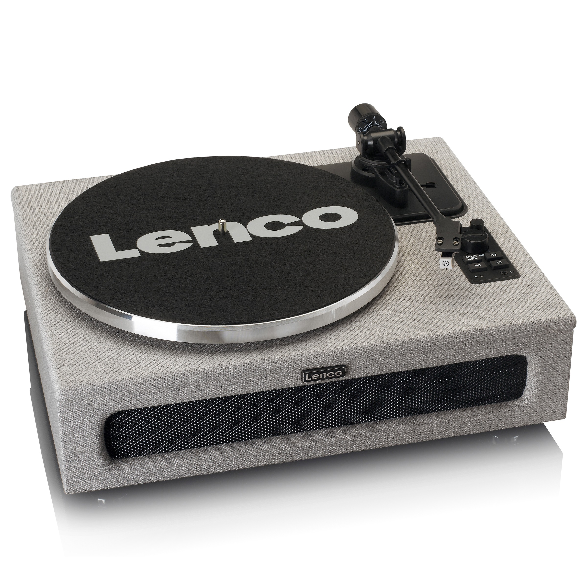 Lenco Plattenspieler »LS-440 grau/anthrazit«, Lautsprecher integriert, Bluetooth