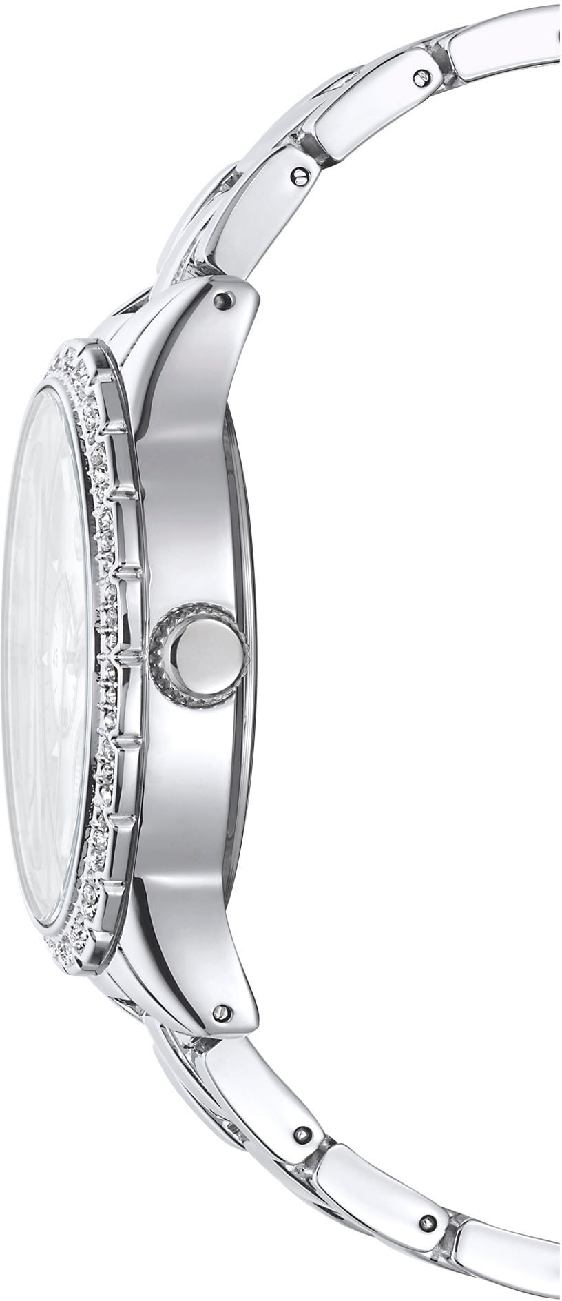 Aniston JEWELRY & WATCHES Quarzuhr, Armbanduhr, Damenuhr, Schmucksteine, neue Kollektion