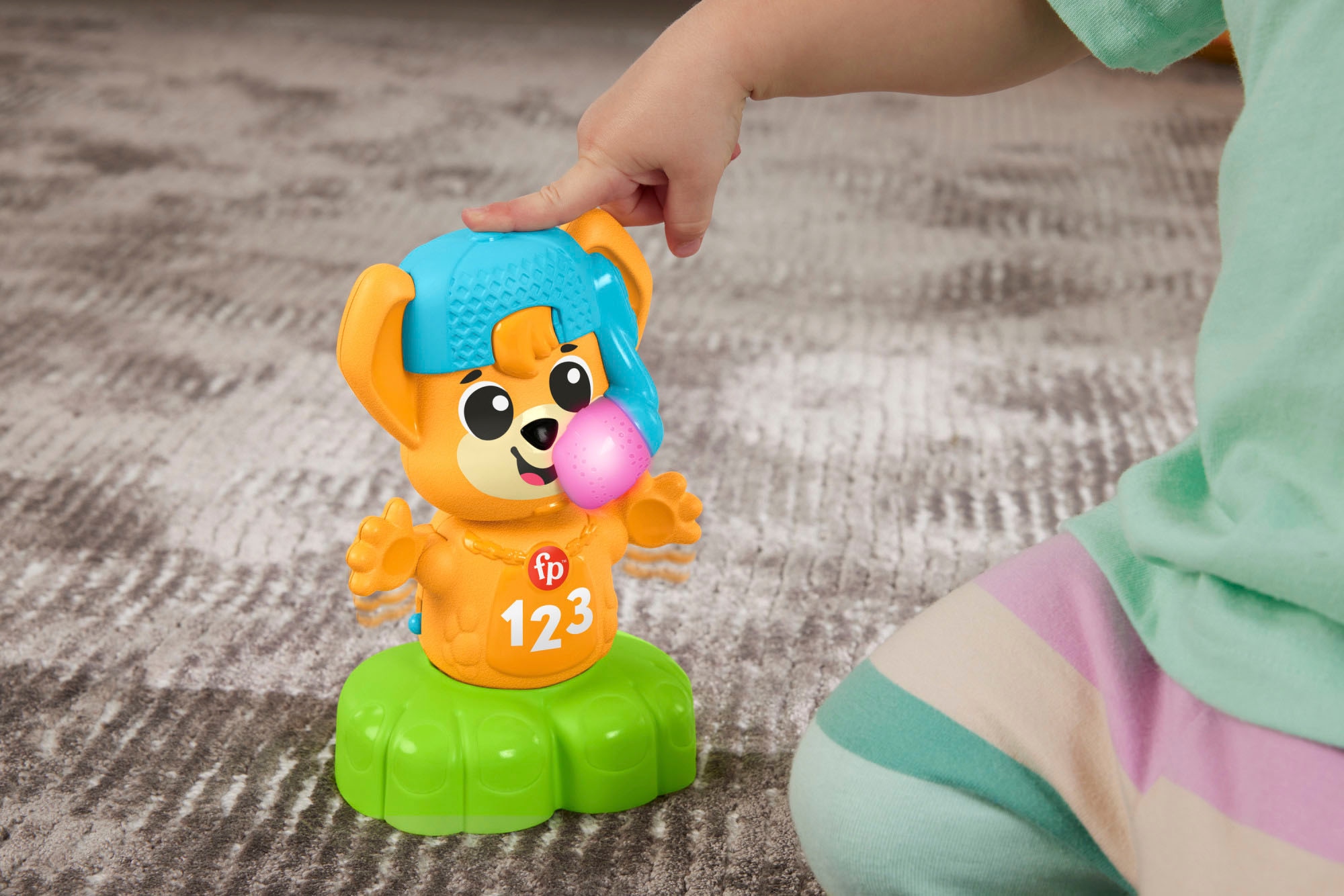 Fisher-Price® Lernspielzeug »Beat Bande Spring & Sing Fuchs Bruno«, mit Licht und Sound