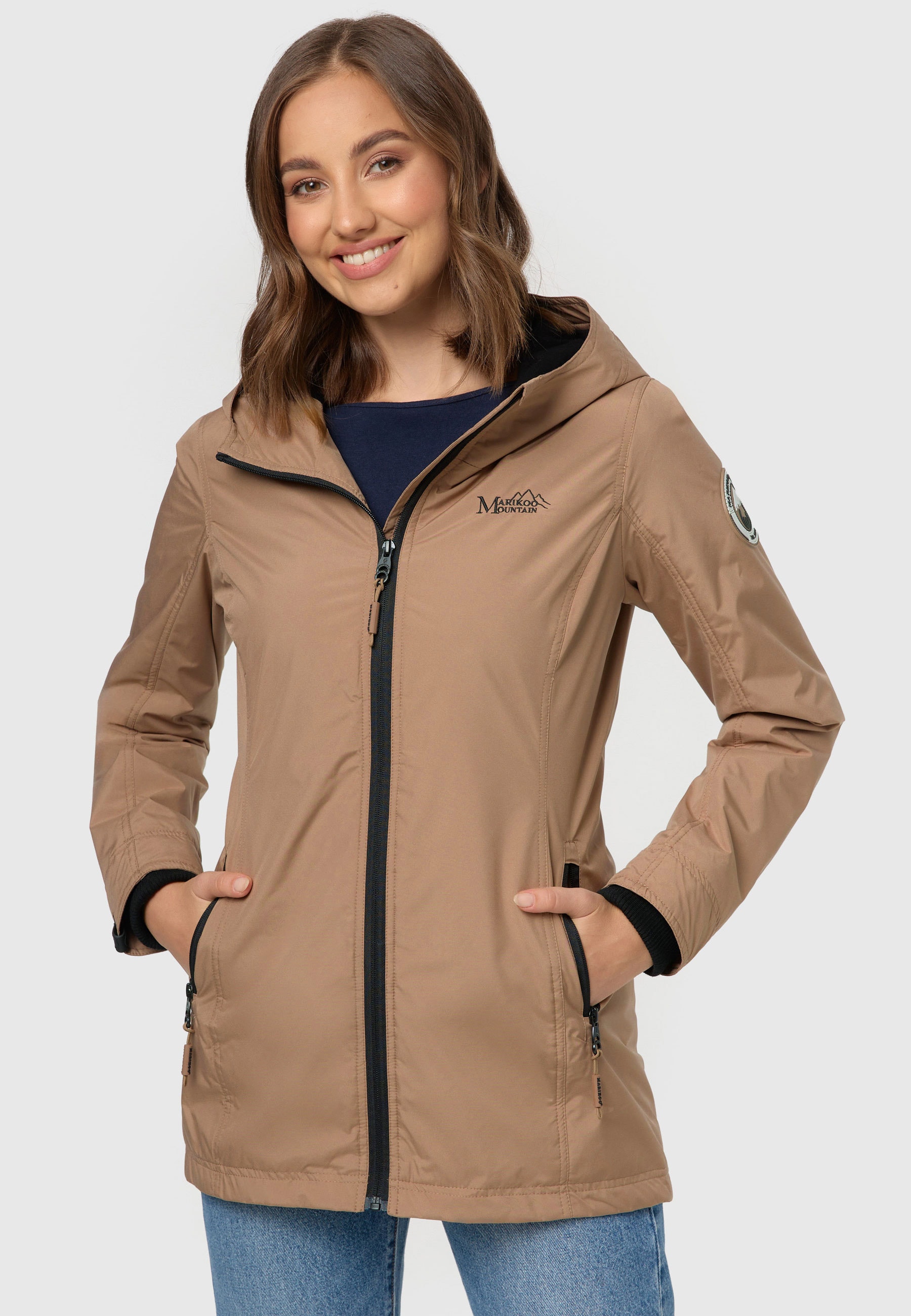 Marikoo Outdoorjacke »Marikoo Honigbeere Damen Übergangsjacke B954«