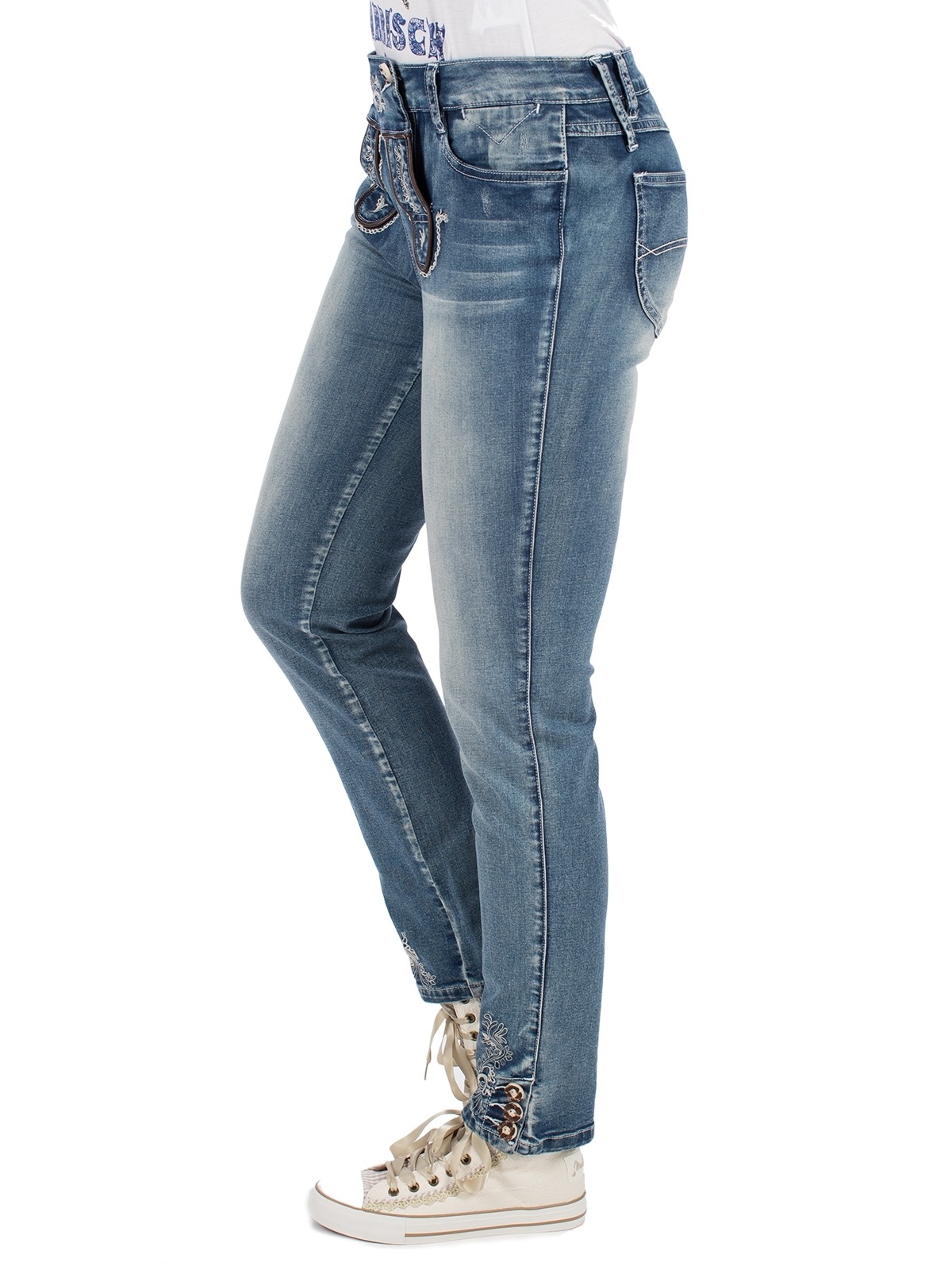 MarJo Shorts »Trachtenjeans K69-FRANZISKA«