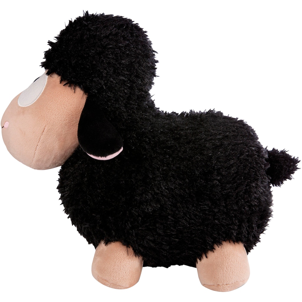 Nici Kuscheltier »Wooly Gang, Schaf schwarz, 22 cm«, stehend, enthält recyceltes Material (Global Recycled Standard)
