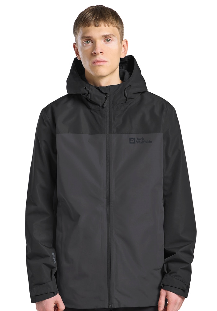 Jack Wolfskin 3-in-1-Funktionsjacke »TAUBENBERG 3IN1 JKT M« mit Kapuze