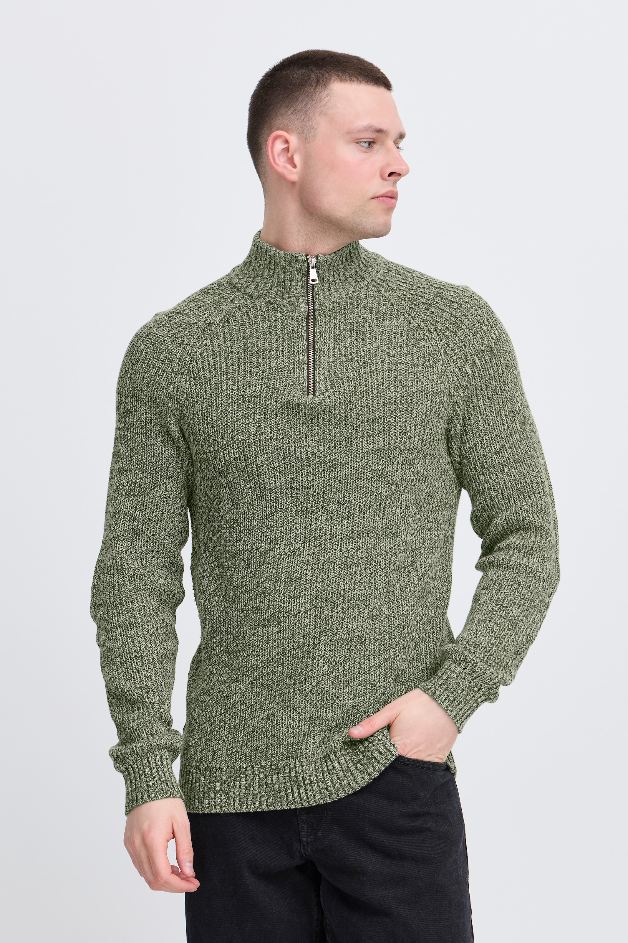 Blend Stehkragenpullover »BHDARIK HALFZIPP«